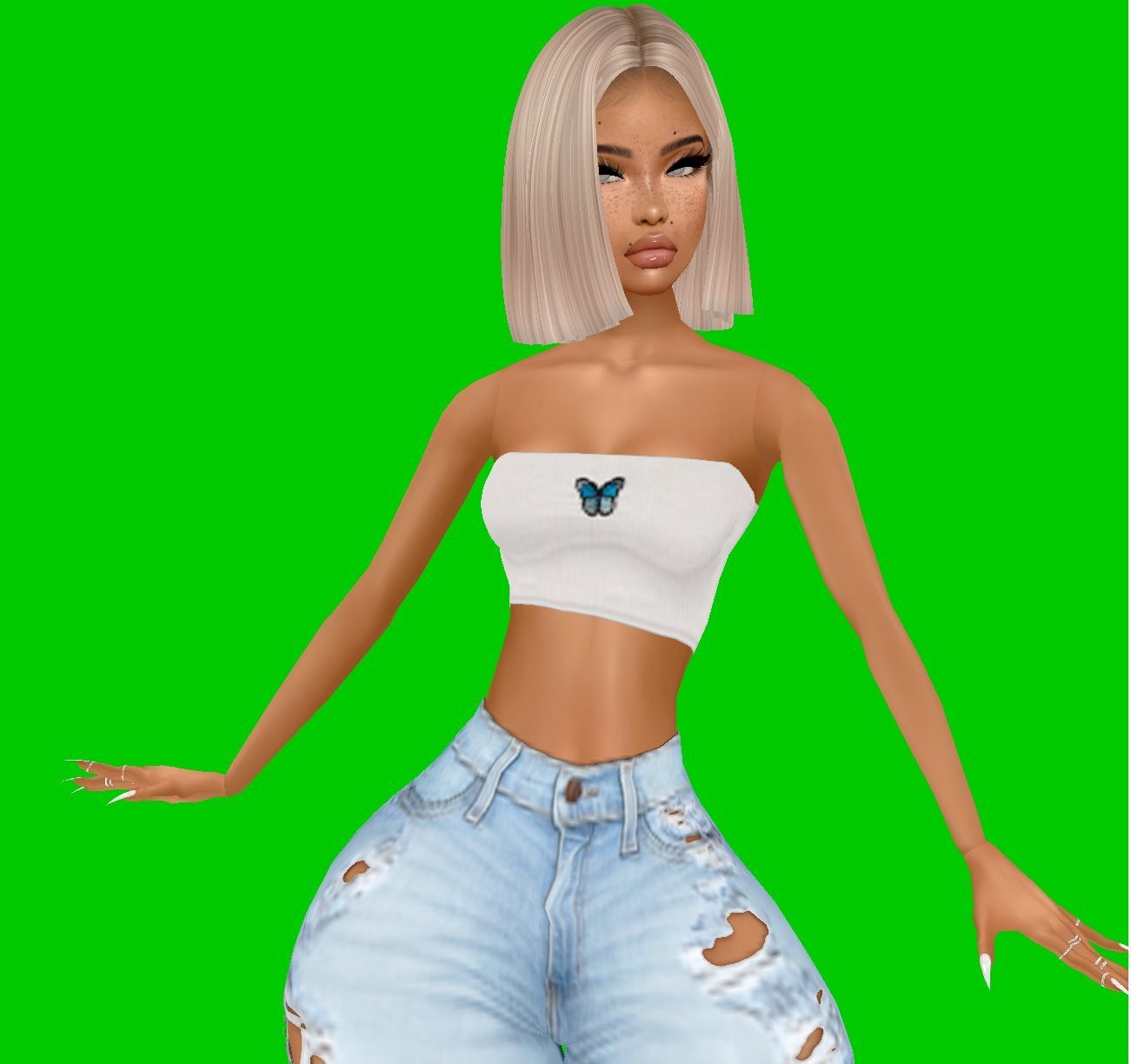 1310x1230 Imvu Baddie looks/ Oc's. Looking for something Interesting, Desktop