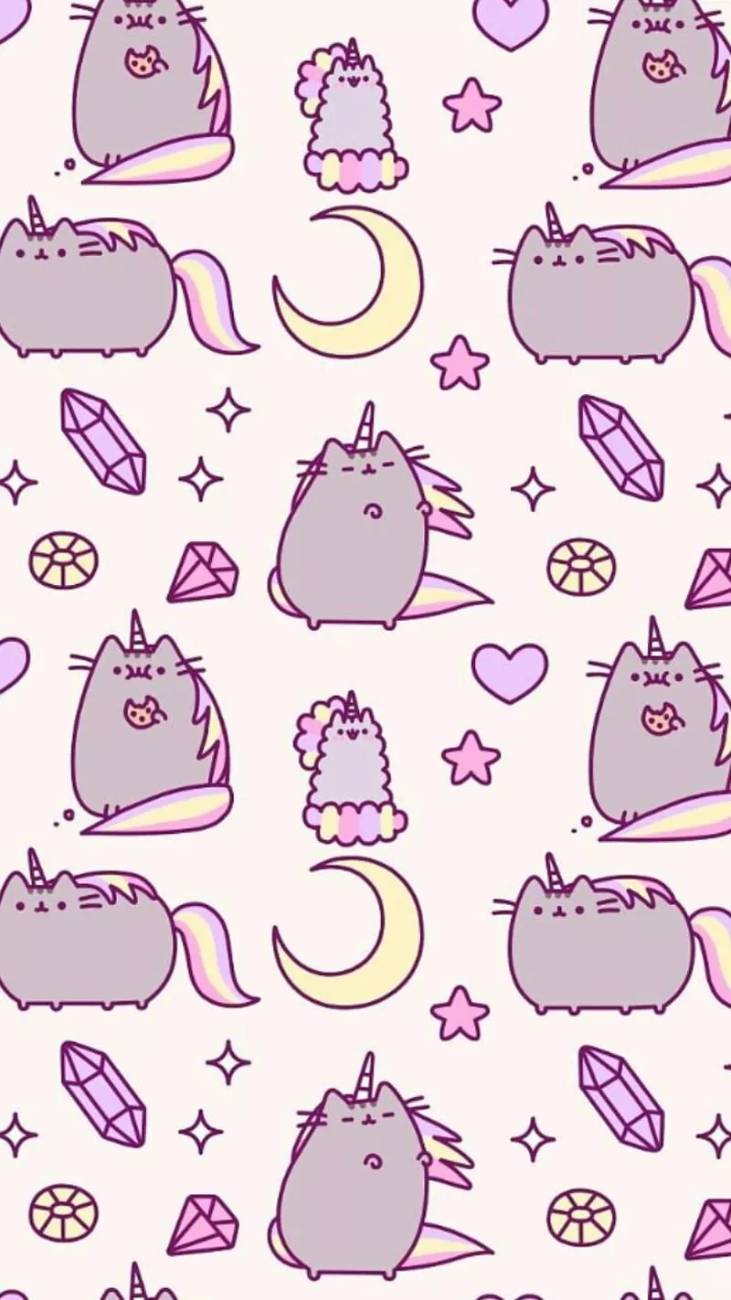 800x1430 HD pusheen wallpaper, Phone