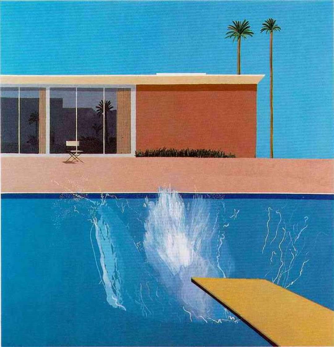 1080x1130 Current Mood: David Hockney Poolside The Look With Juju Papers, Phone