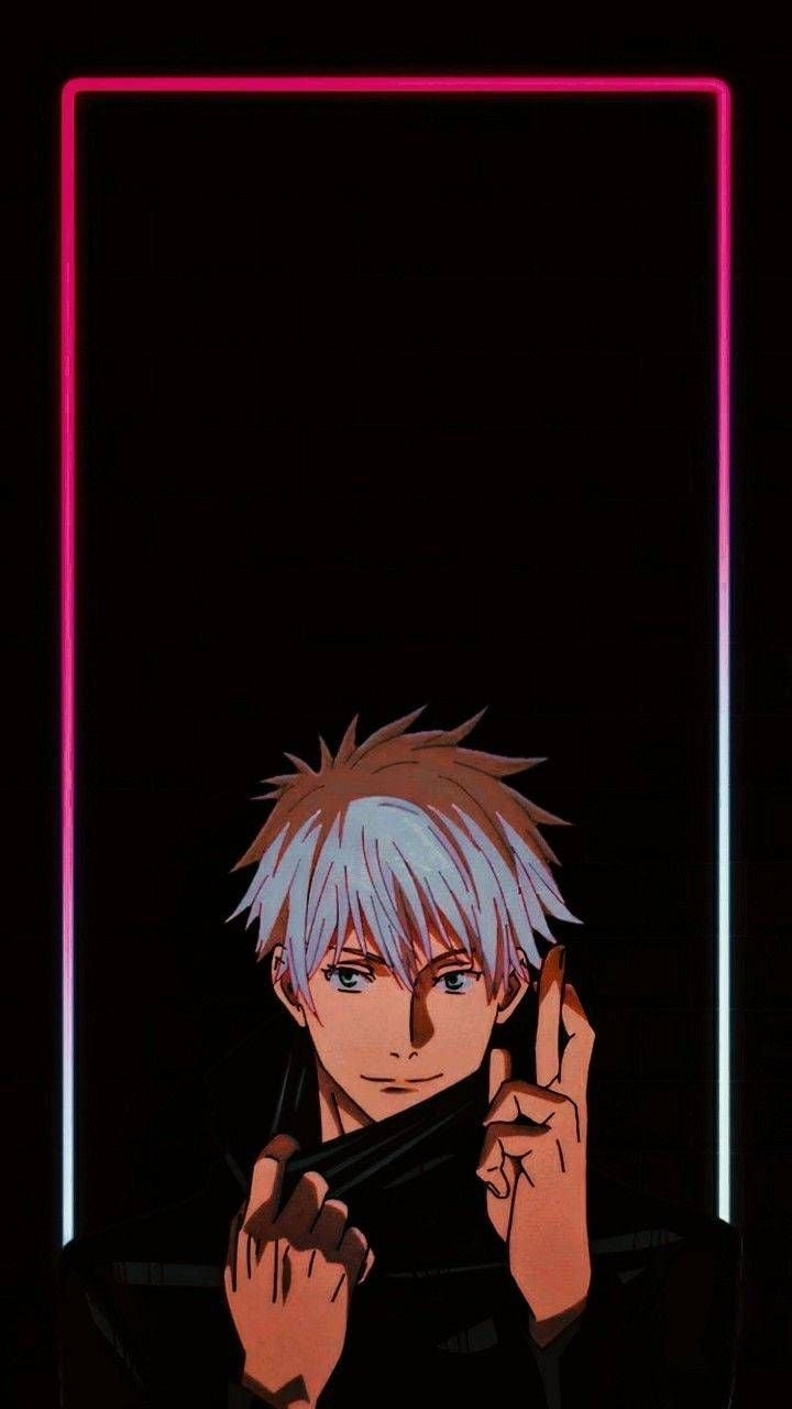 720x1280 Gojo Satoru Wallpaper for mobile phone, tablet, desktop computer and other devices HD and 4K wallpaper. Aesthetic anime, Anime, Anime films, Phone