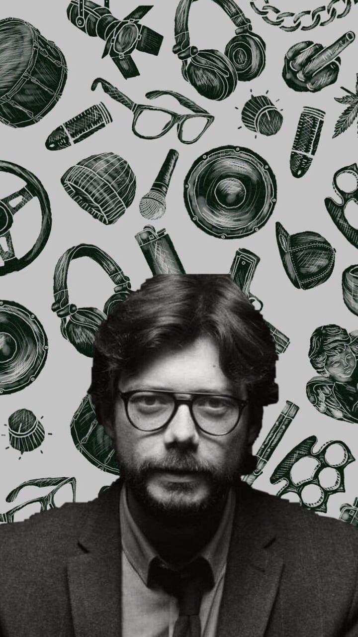 720x1280 La casa de papel professor wallpaper, Phone