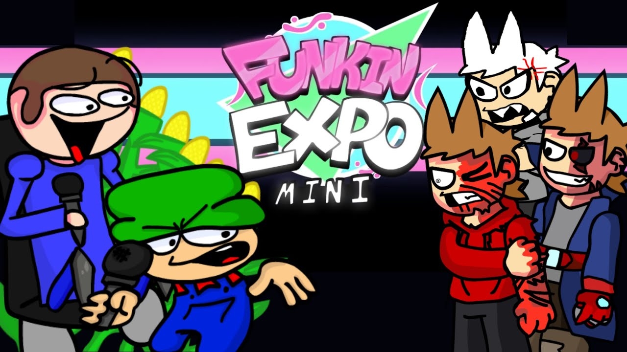 1280x720 Funkin' Expo, Dave And Bambi, Tord Expanded Reviv EDD! (FNF MODS LIVE), Desktop