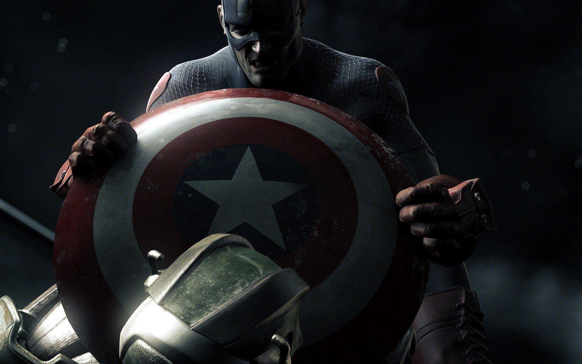 1920x1200 Captain America Shield Wallpaper, Desktop