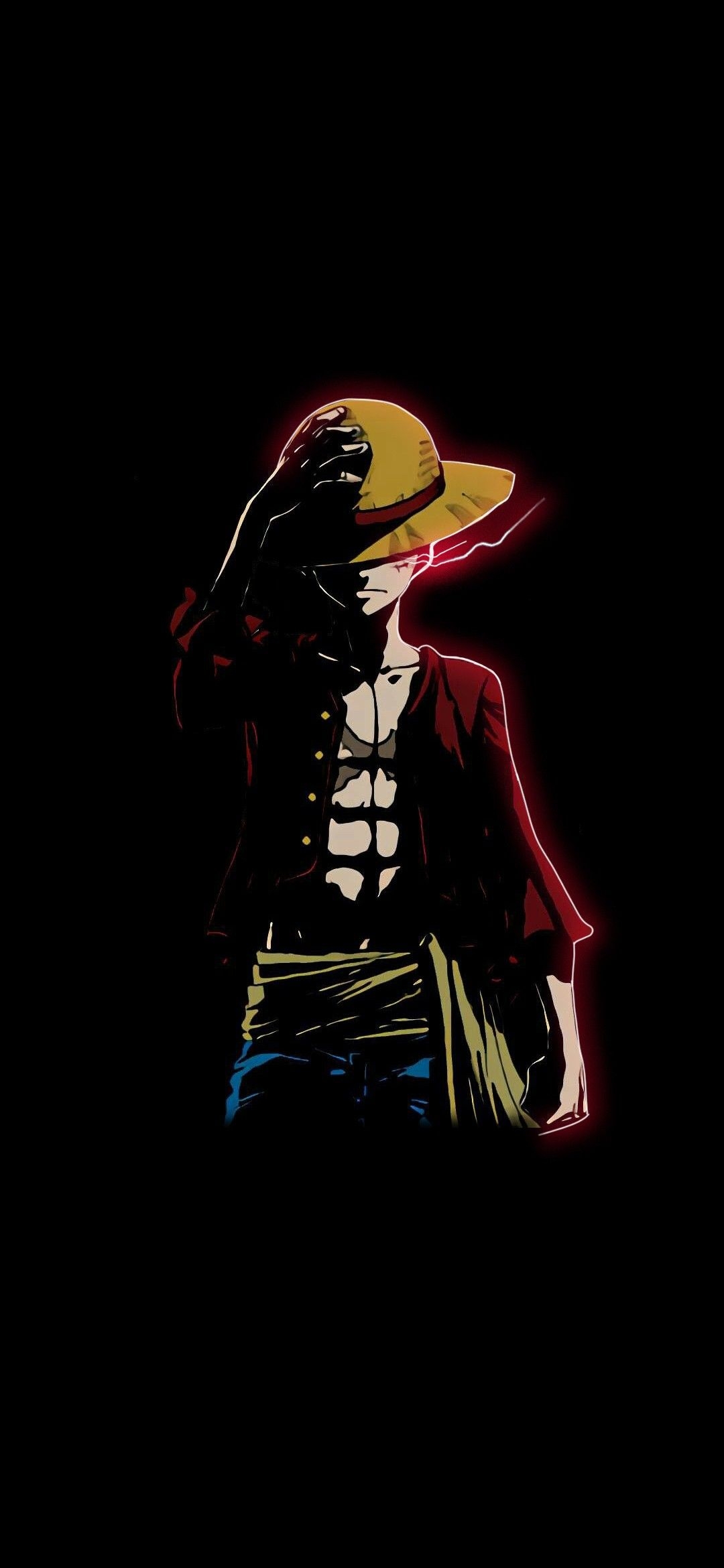 1080x2340 One Piece Wallpaper Dark, Phone