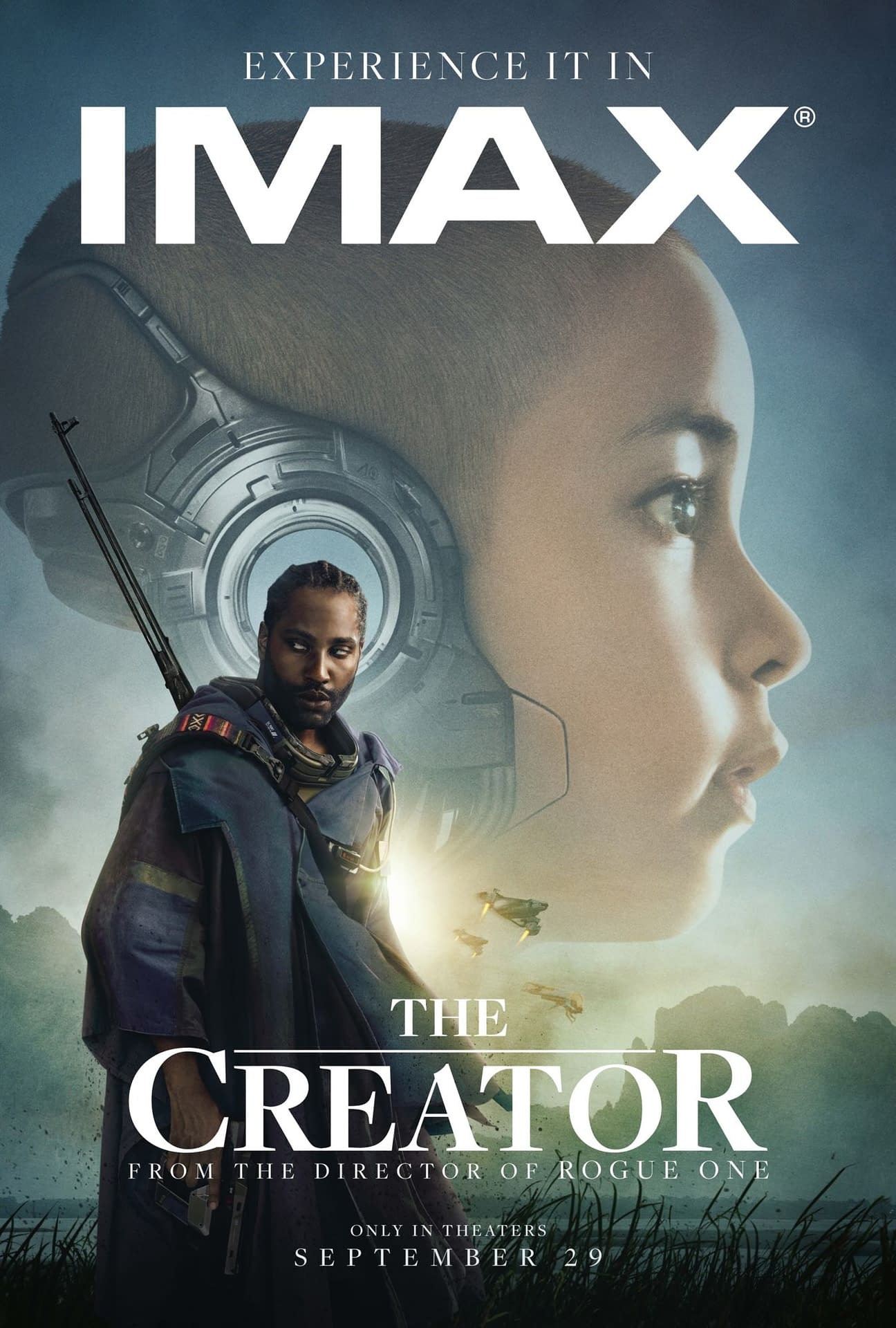 1300x1920 The Creator: 2 New Posters, 8 HQ Image, And 2 BTS Image, Phone