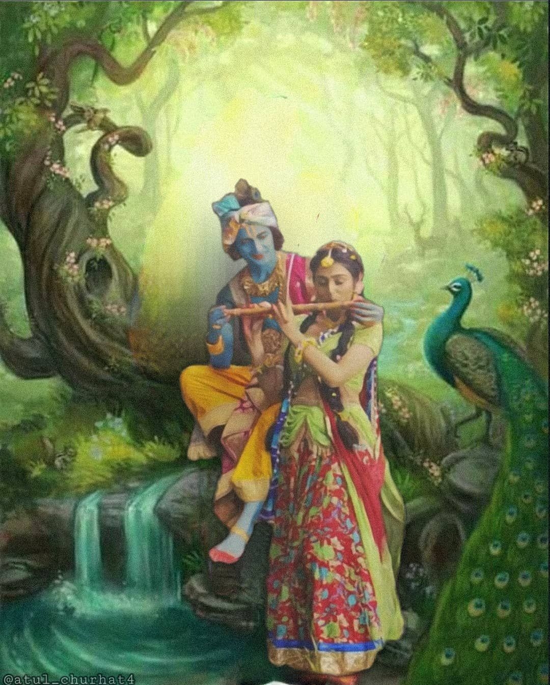 1080x1350 ❤️❤️ Radhakrishn ❤️❤️ #mallikasingh #mallika #sumedh #sum. Radha krishna art, Radhe krishna wallpaper, Krishna picture, Phone