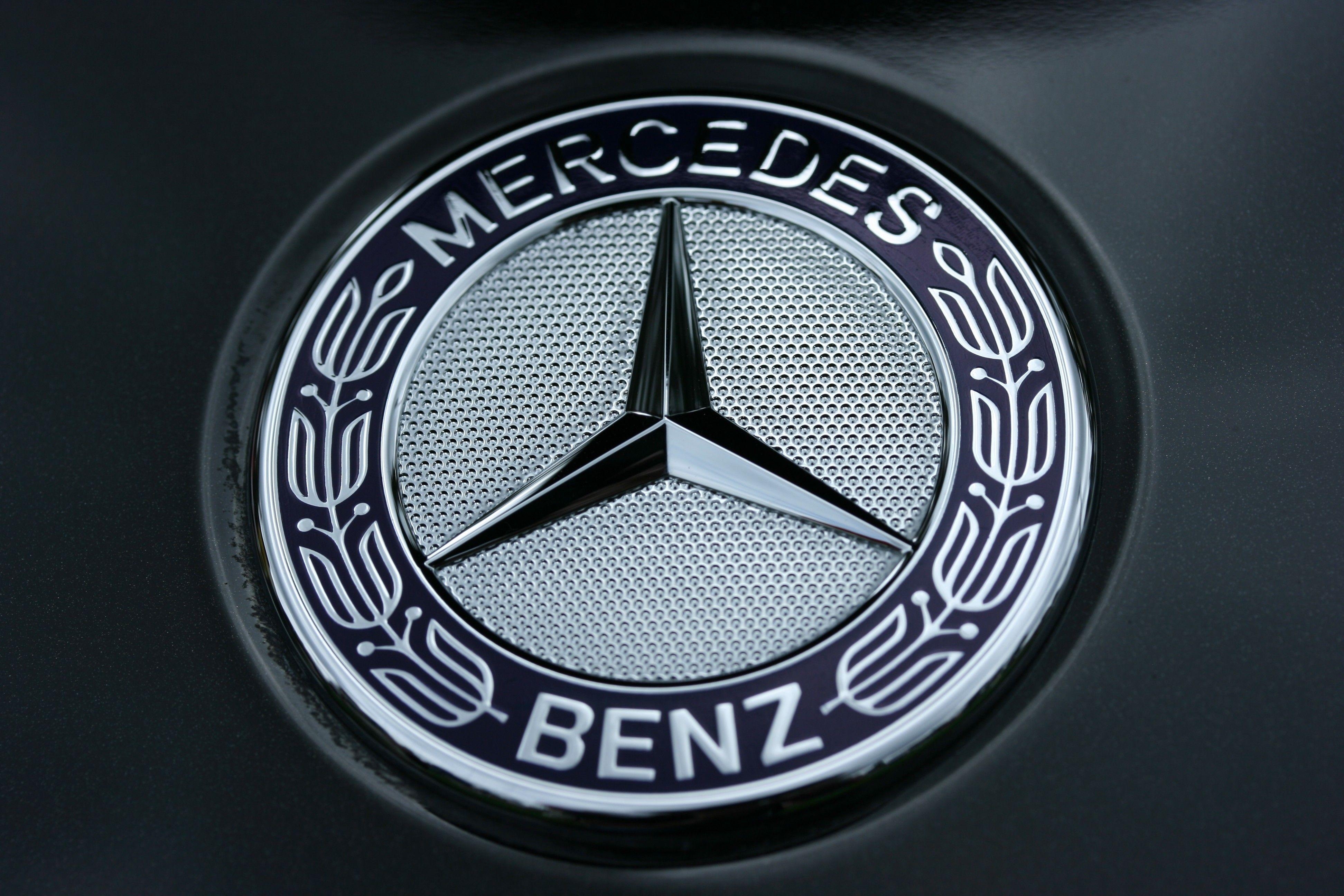 3890x2600 Mercedes Logo Wallpaper, Desktop