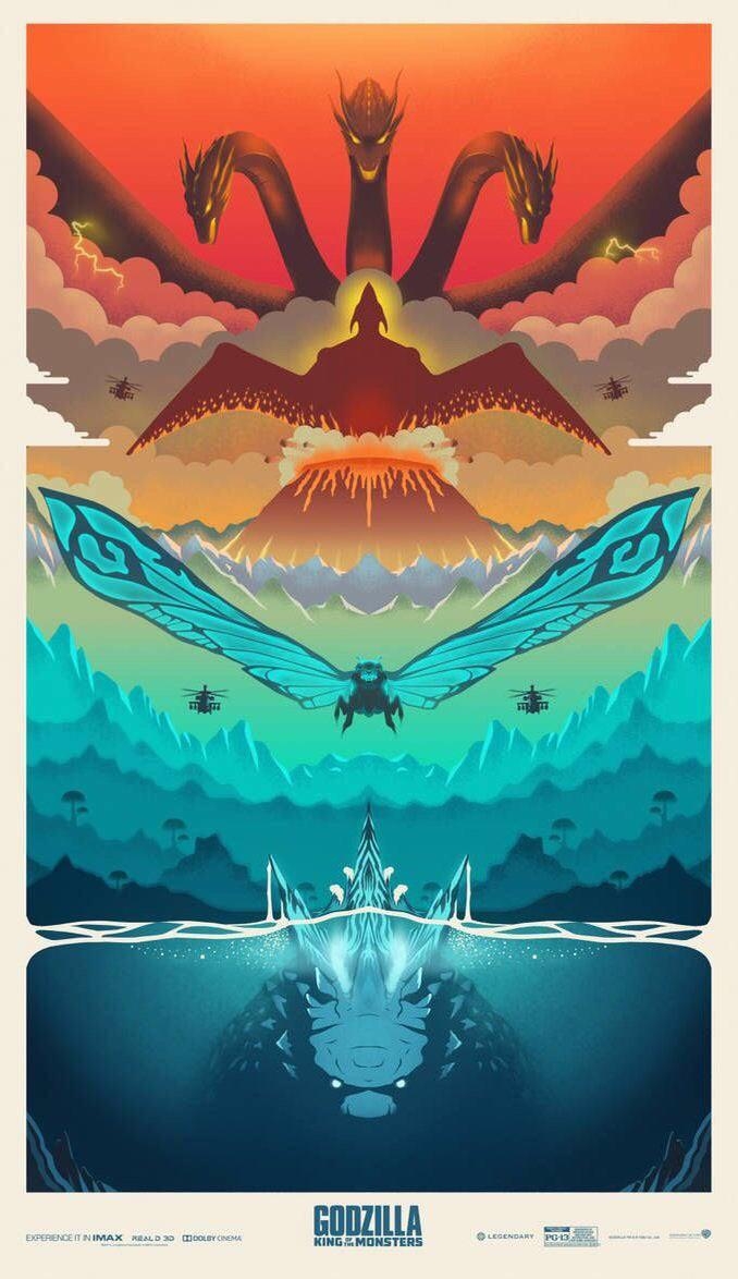 680x1180 Godzilla King Of The Monsters Wallpaper Phone, Phone