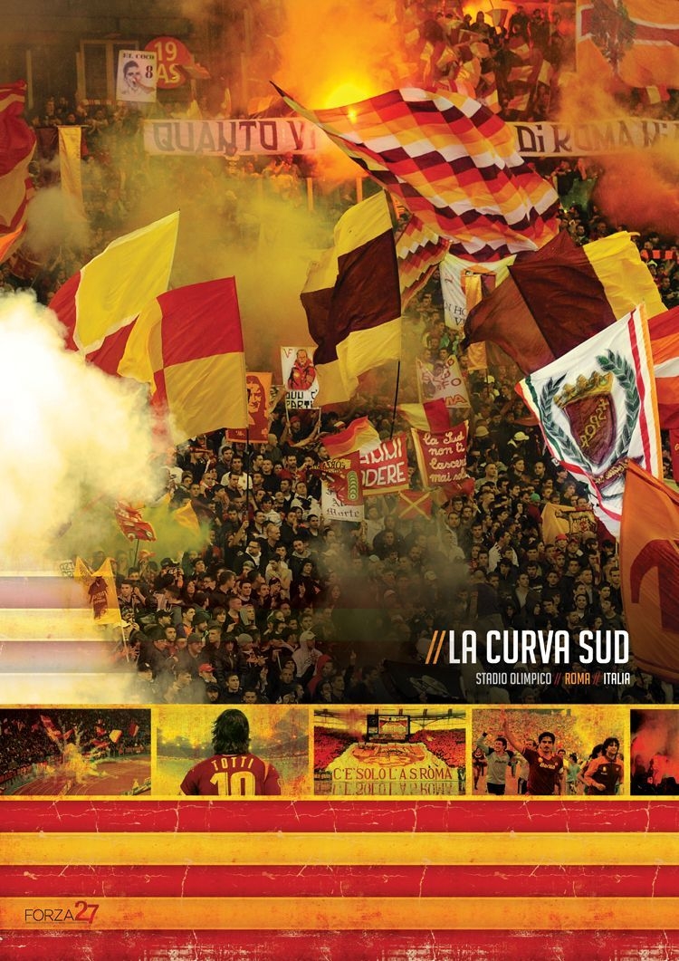 750x1070 La Curva Sud, Stadio Olimpico, Roma, Italia. What can you say about the Curva Sud? From days of storied past w. As roma, Daniele de rossi, Chelsea football club, Phone