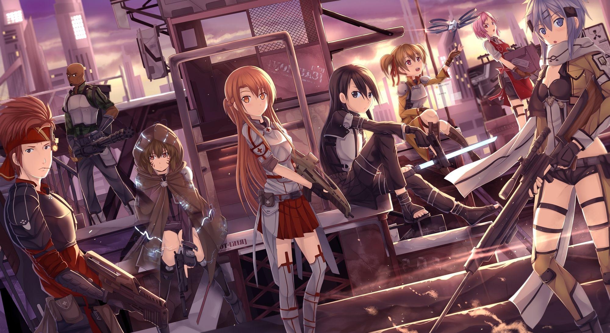 2000x1100 Sword Art Online Wallpaper HD / Desktop and Mobile Background, Desktop