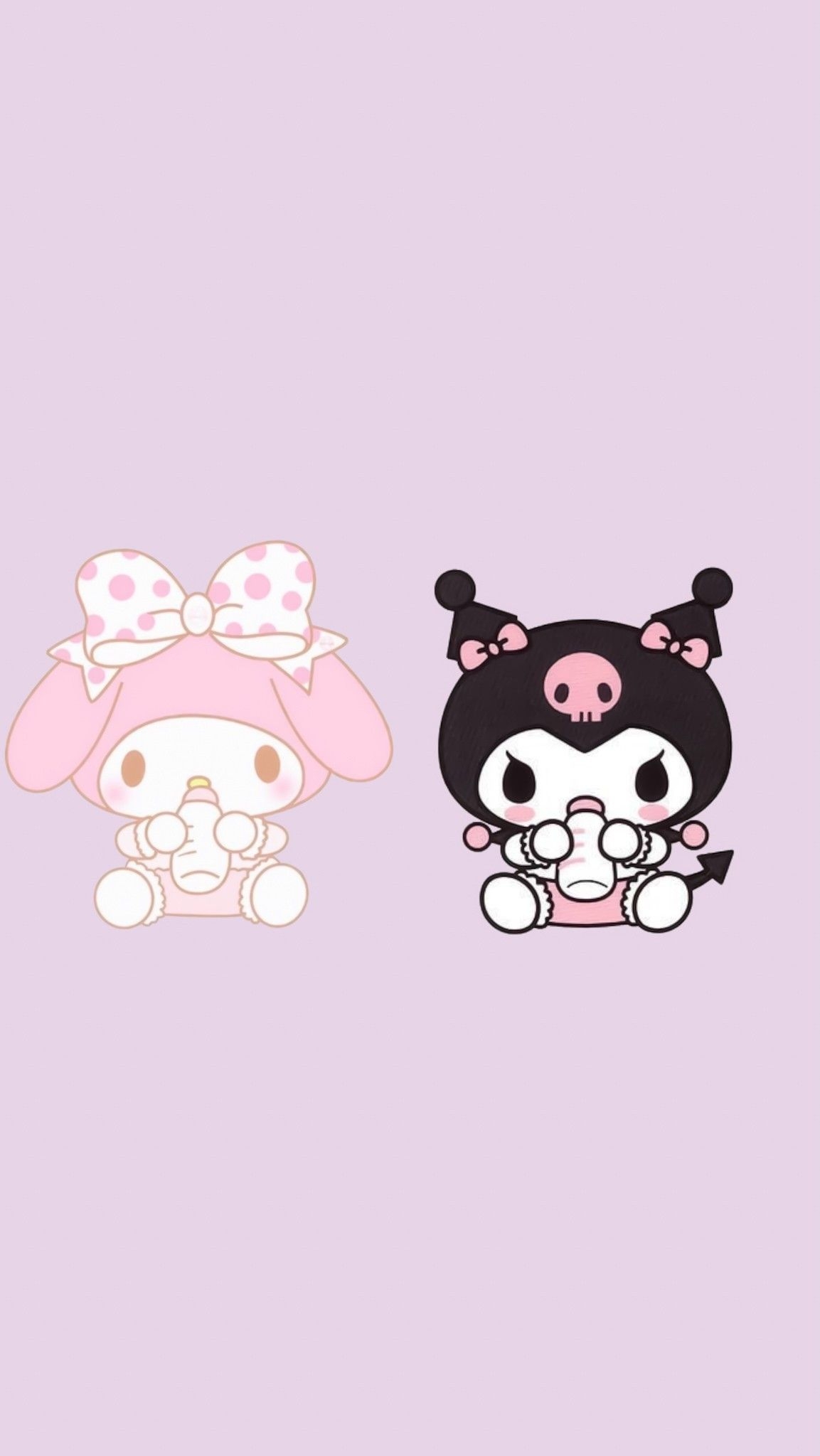 1160x2050 Kuromi And Melody Wallpaper, Phone