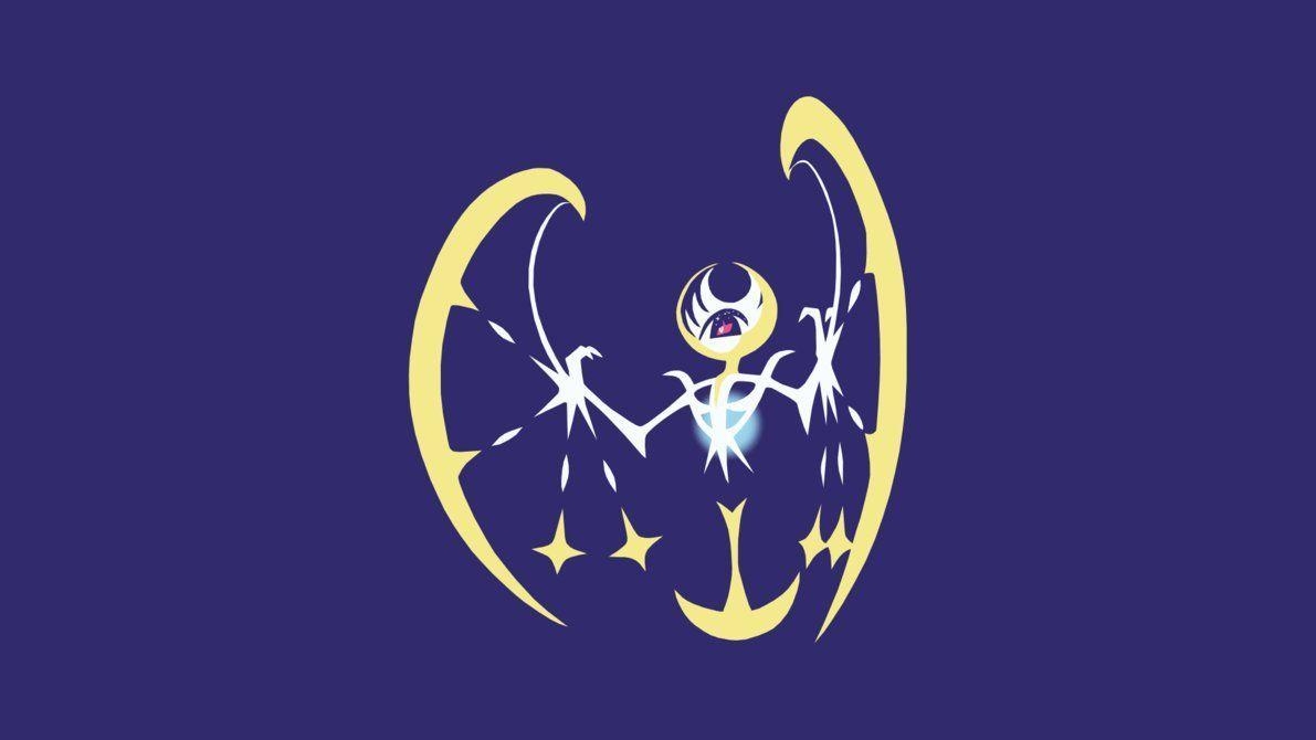 1200x670 Minimalistic Wallpaper: Lunala (#???), Desktop