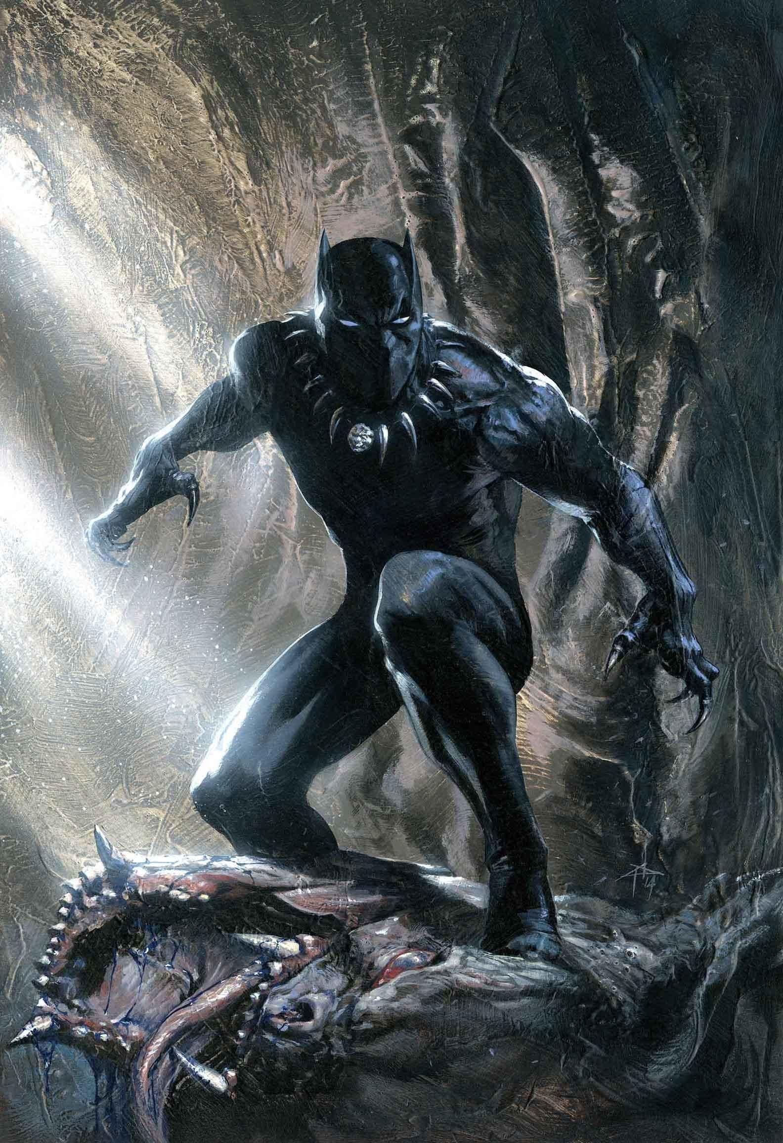 1590x2320 Black Panther Marvel HD, Phone