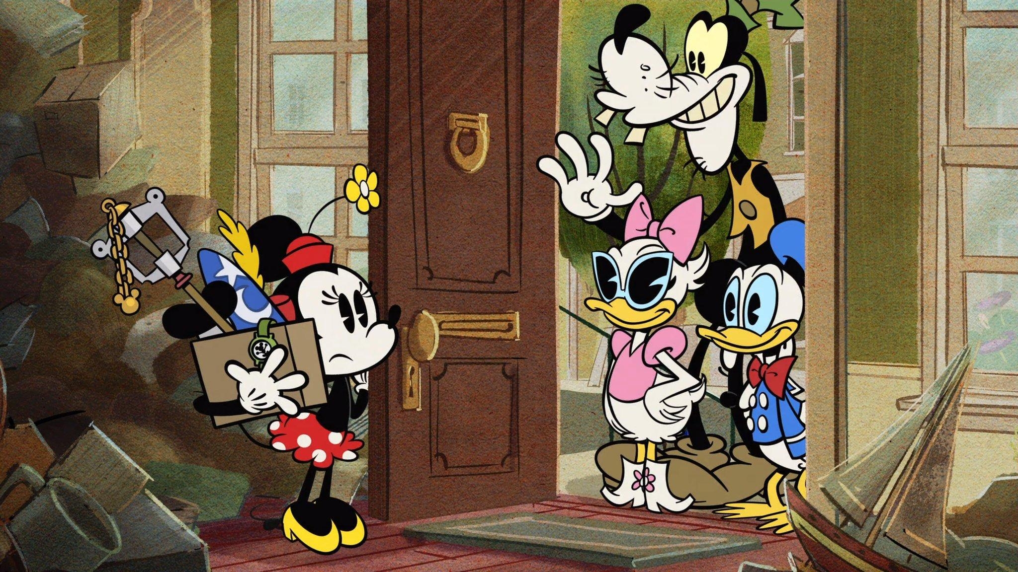 2050x1160 UPDATE Kingdom Key D appears as a cameo in The Wonderful Spring of Mickey Mouse Hearts News · for Kingdom Hearts, Desktop