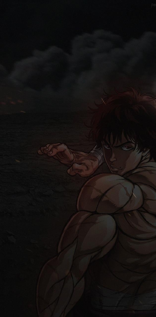 630x1280 Baki Hanma Fire wallpaper, Phone