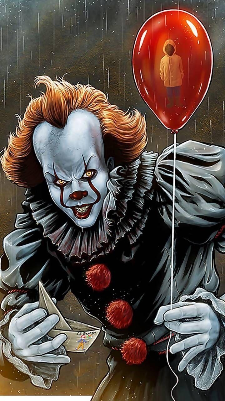 720x1280 Pennywise 2017 Art, HD Wallpaper & background Download, Phone