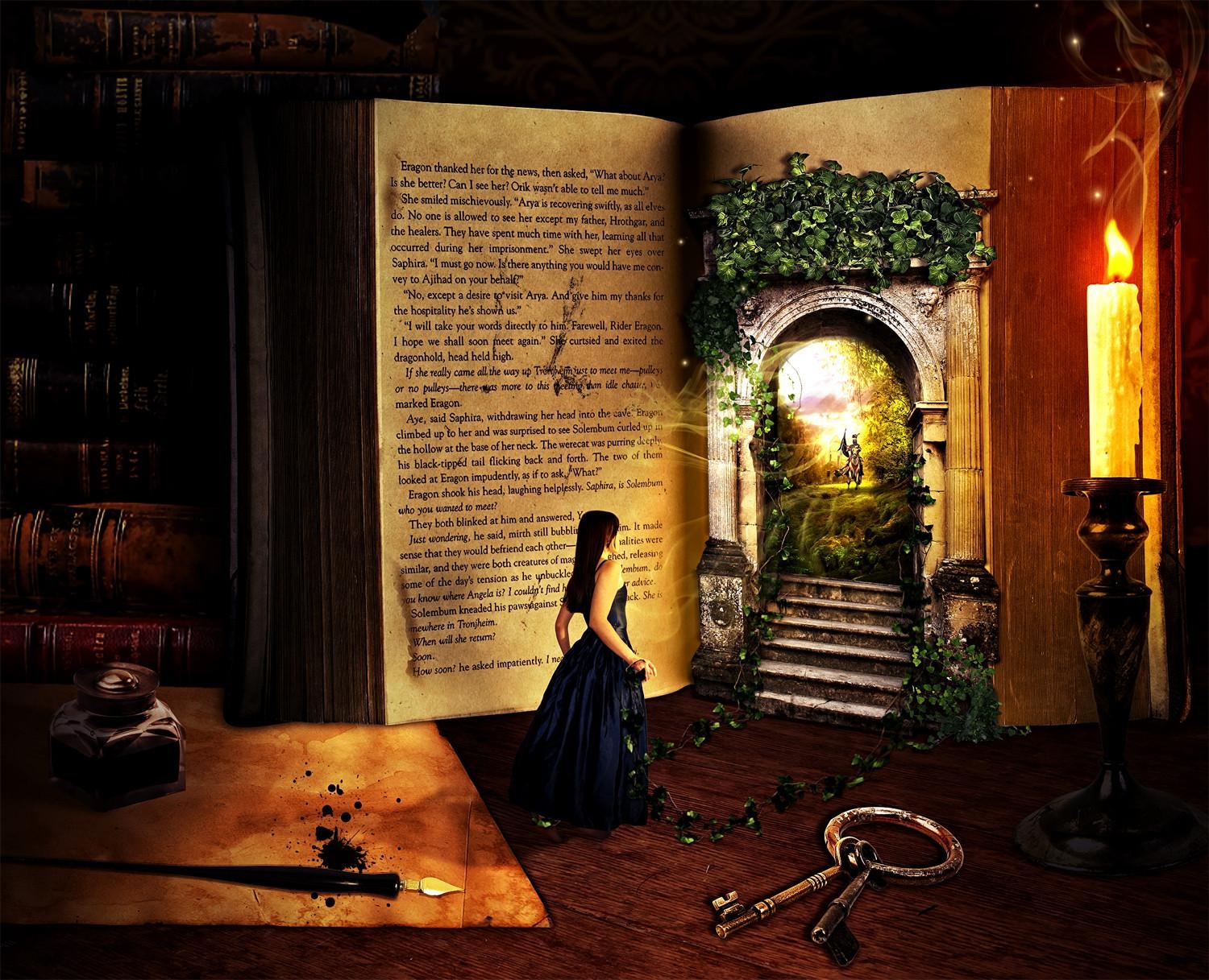 1500x1220 Fantasy Book Wallpaper and Background Image, Desktop