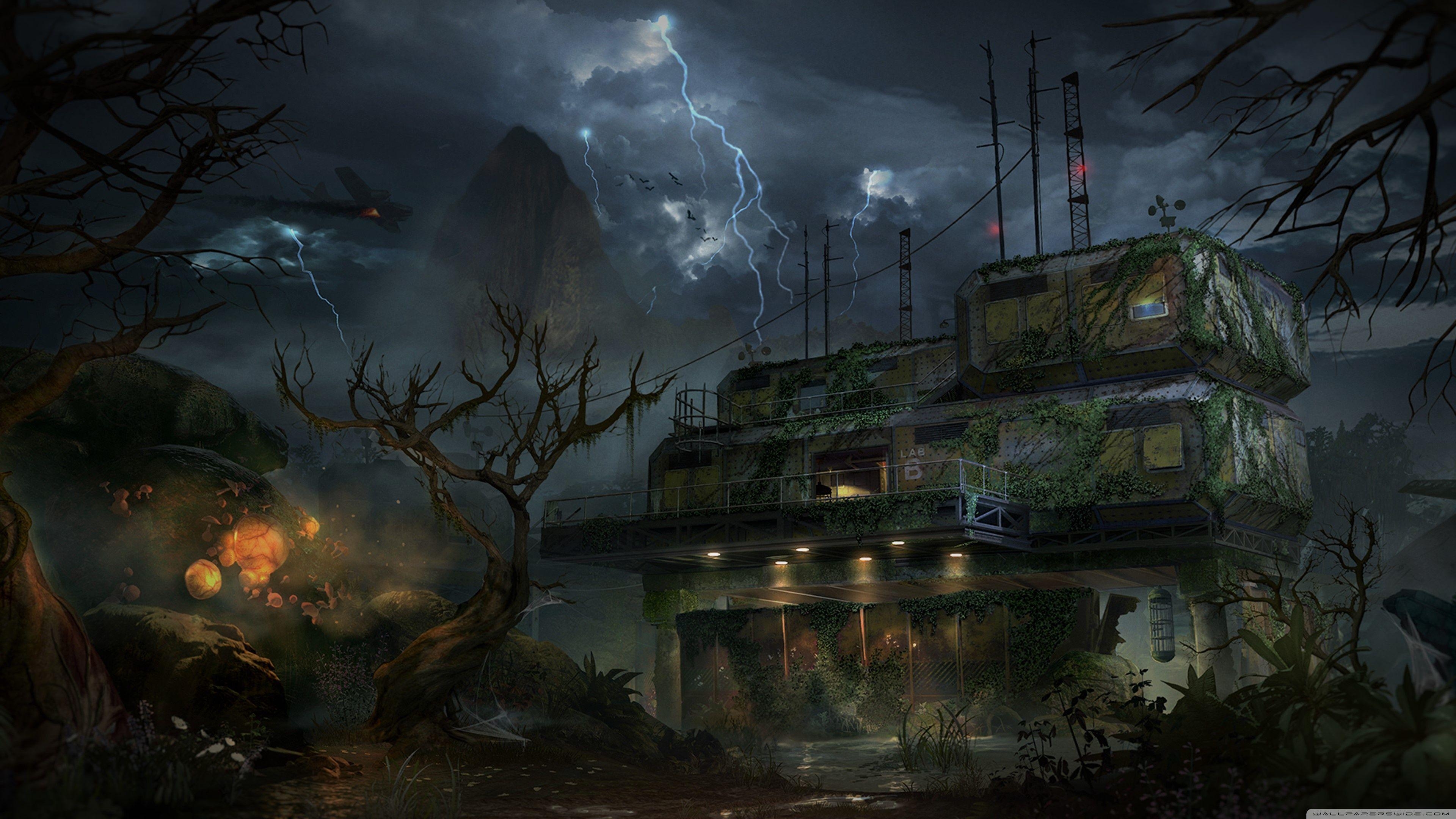 3840x2160 Call of duty zombies Zetsubou no shima HD desktop wallpaper, Desktop