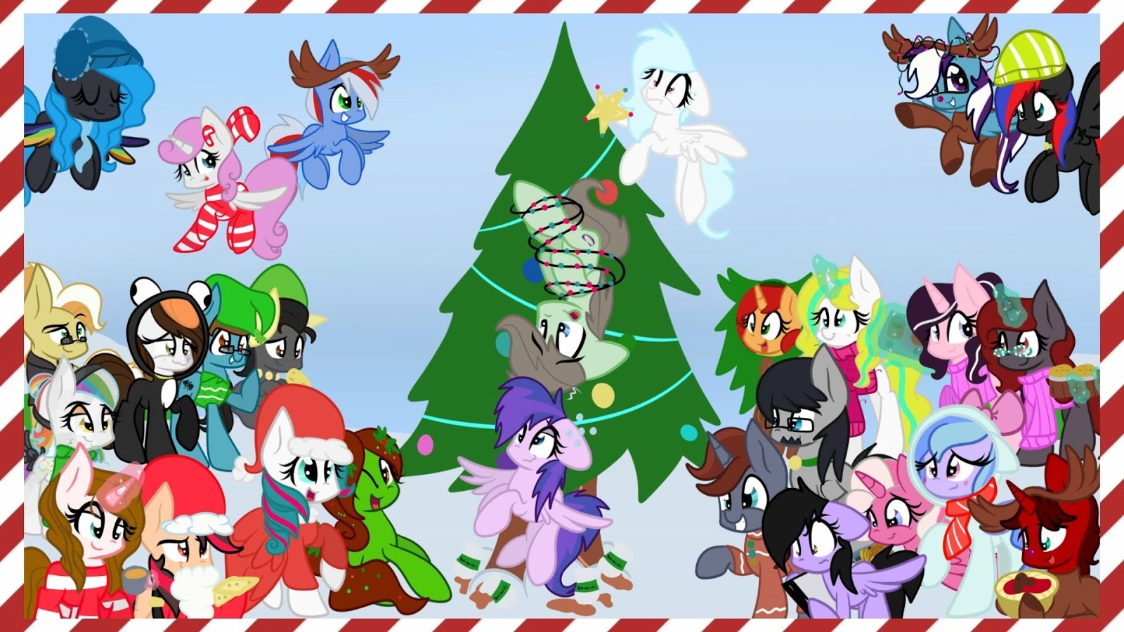 1600x900 Equestria Daily Stuff!: Christmas Pony Musics I really Want for Christmas Giant Group Collab / That's What I Love About Christmas METAL, Desktop