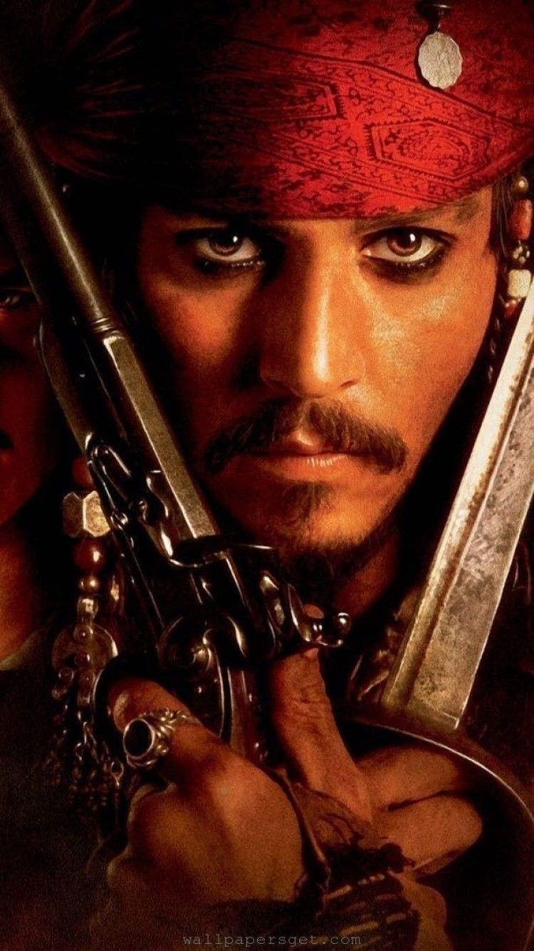 750x1340 iPhone 7 Johnny Depp Wallpaper HD Jack Sparrow HD, Phone