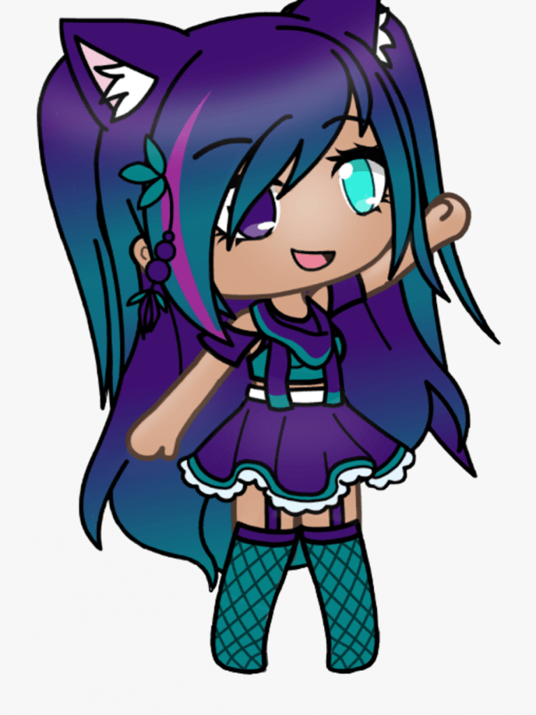 770x1030 Galaxy Girl Gacha Life Clipart, Phone