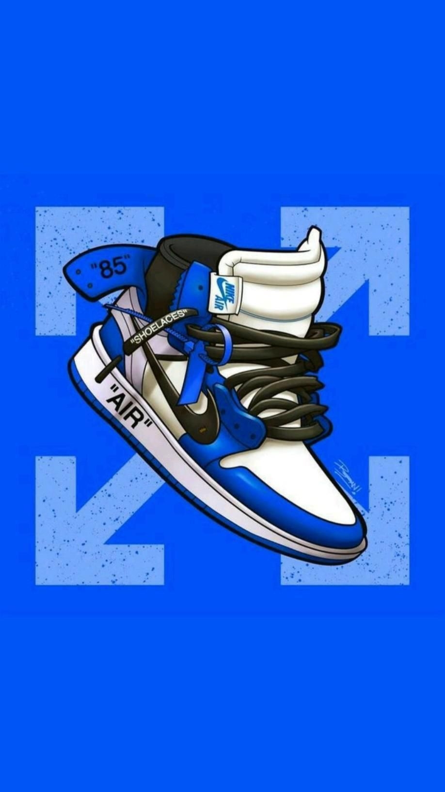 920x1640 Jordan blue. Cool nike wallpaper, Sneakers wallpaper, Nike art, Phone