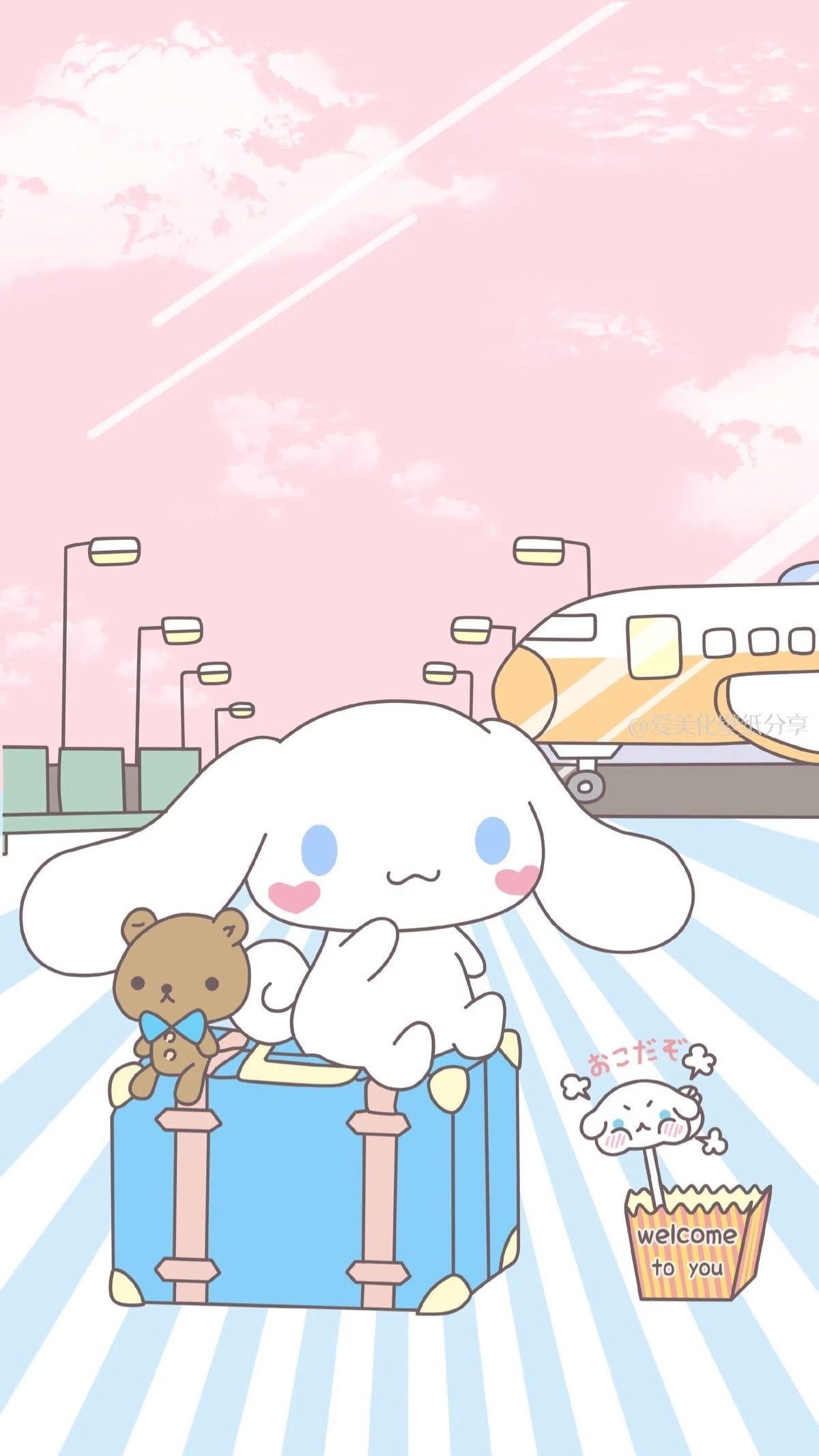 1200x2140 Cinnamoroll. Sanrio and friends. Sanrio, Kawaii, Phone