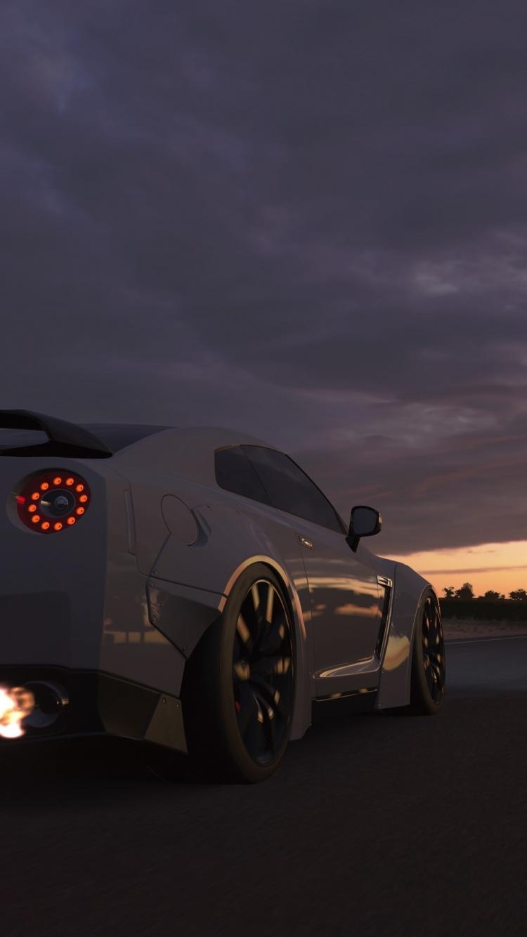 750x1340 Download wallpaper  forza motorsport video game, nissan, car, iphone iphone  HD background, 2358, Phone