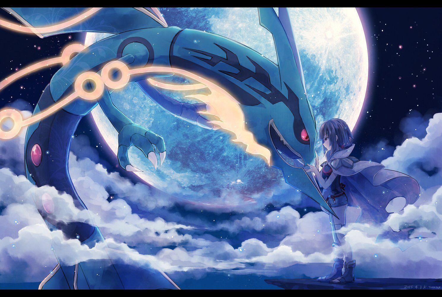 1490x1000 Rayquaza (Pokémon) HD Wallpaper, Desktop