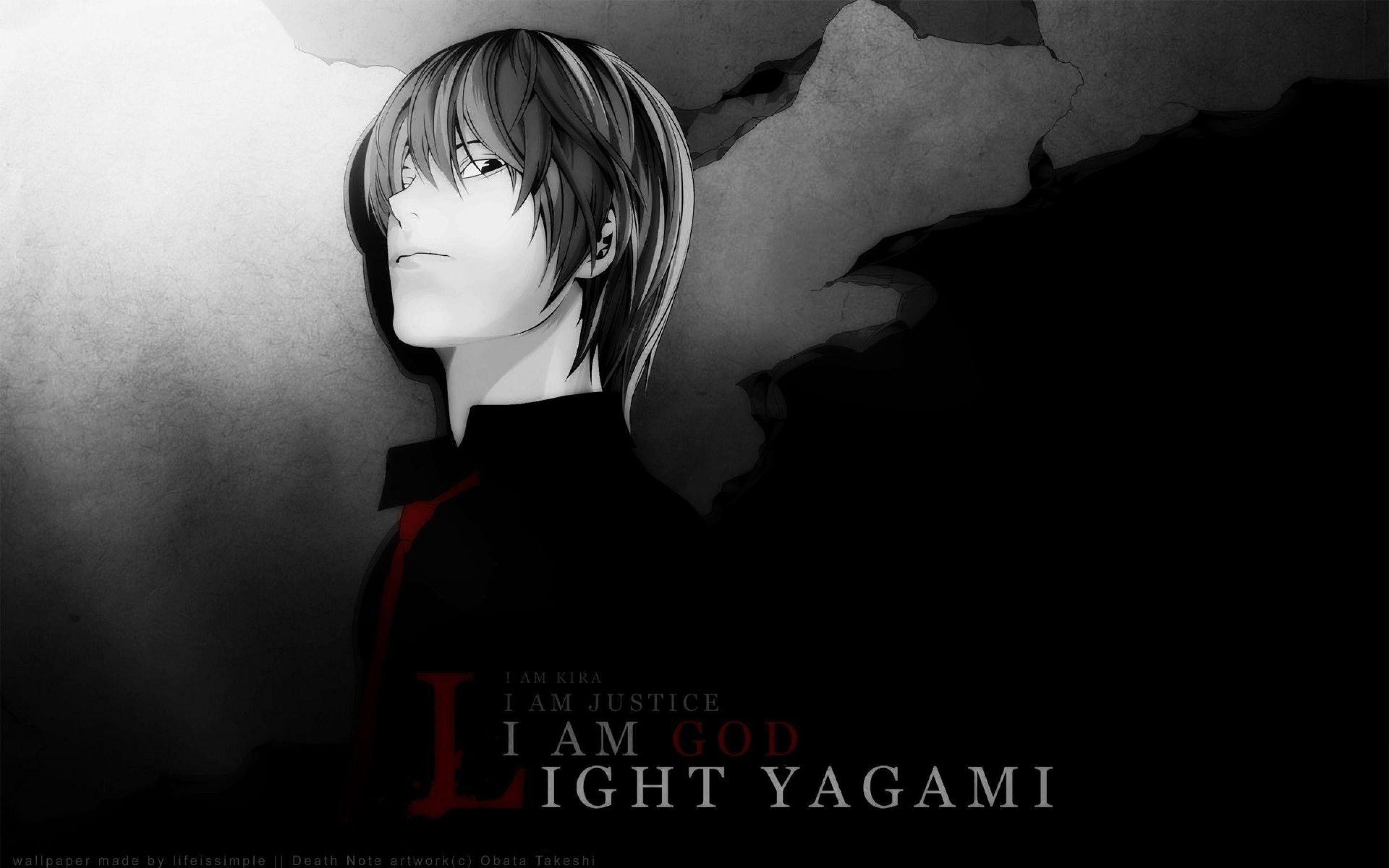 2880x1800 Light Yagami Wallpaper, Desktop