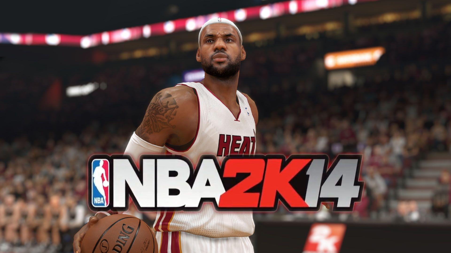 1920x1080 LeBron James, NBA 2K14 Logo HD 16 9, Desktop