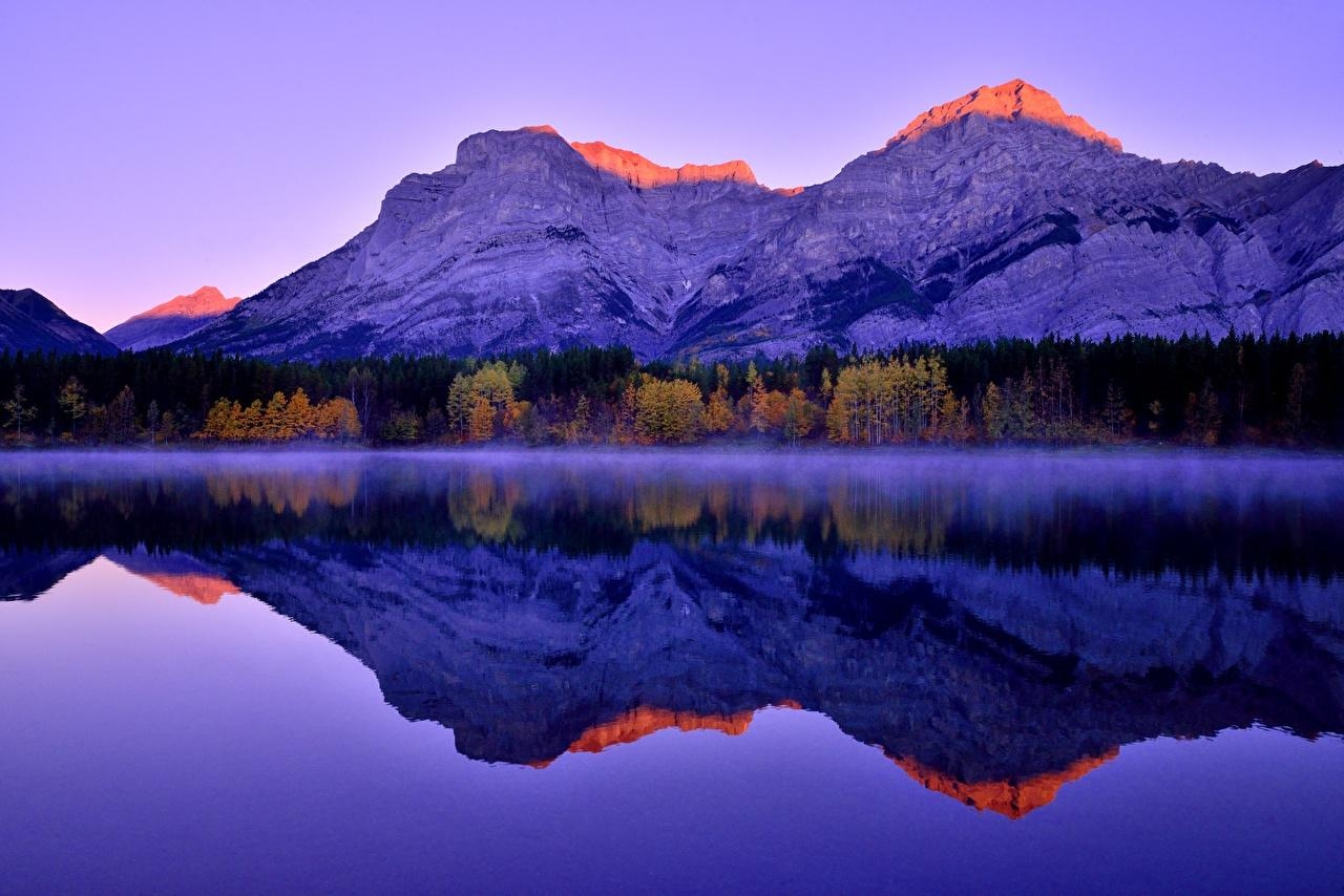 1280x860 Wallpaper Canada Canadian Rockies Kananaskis Nature Mountains Lake, Desktop