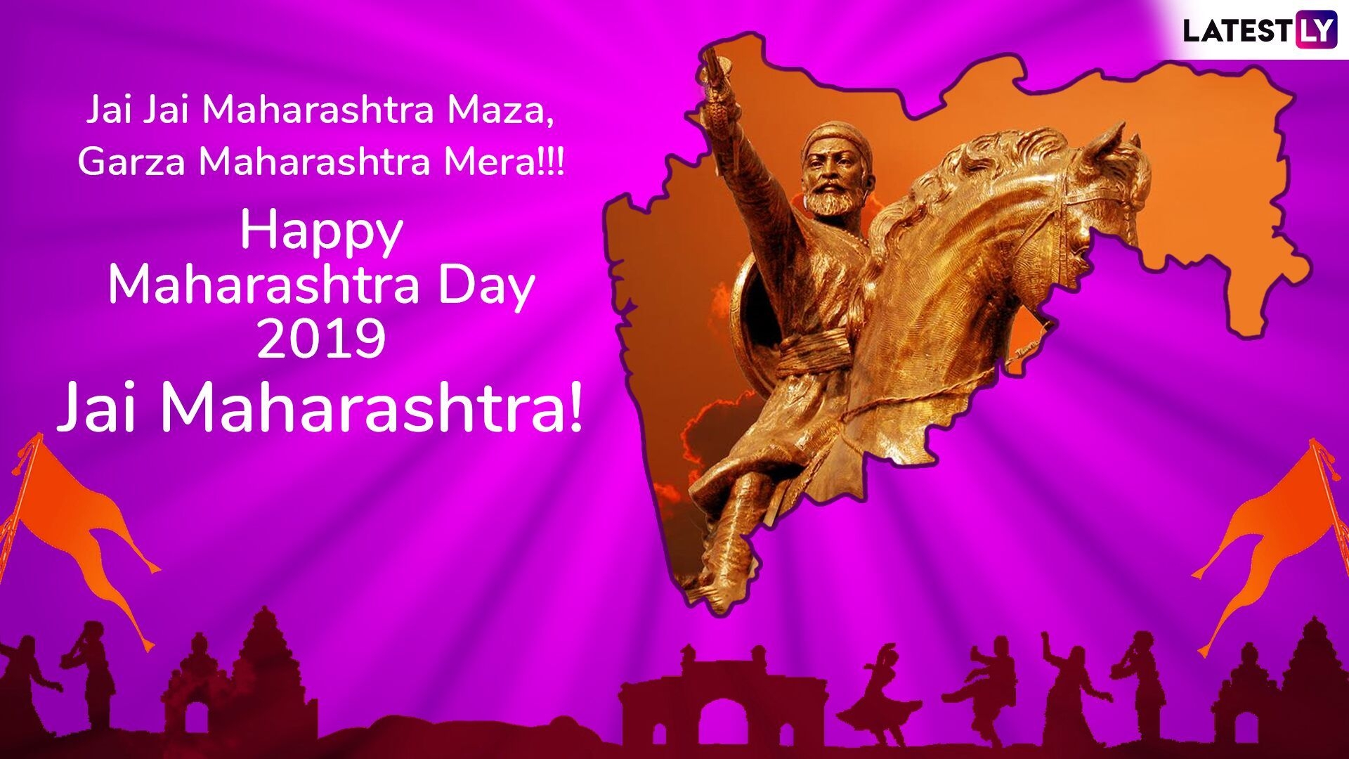 1920x1080 Happy Maharashtra Day 2019 Greetings: Share WhatsApp Messages, Desktop