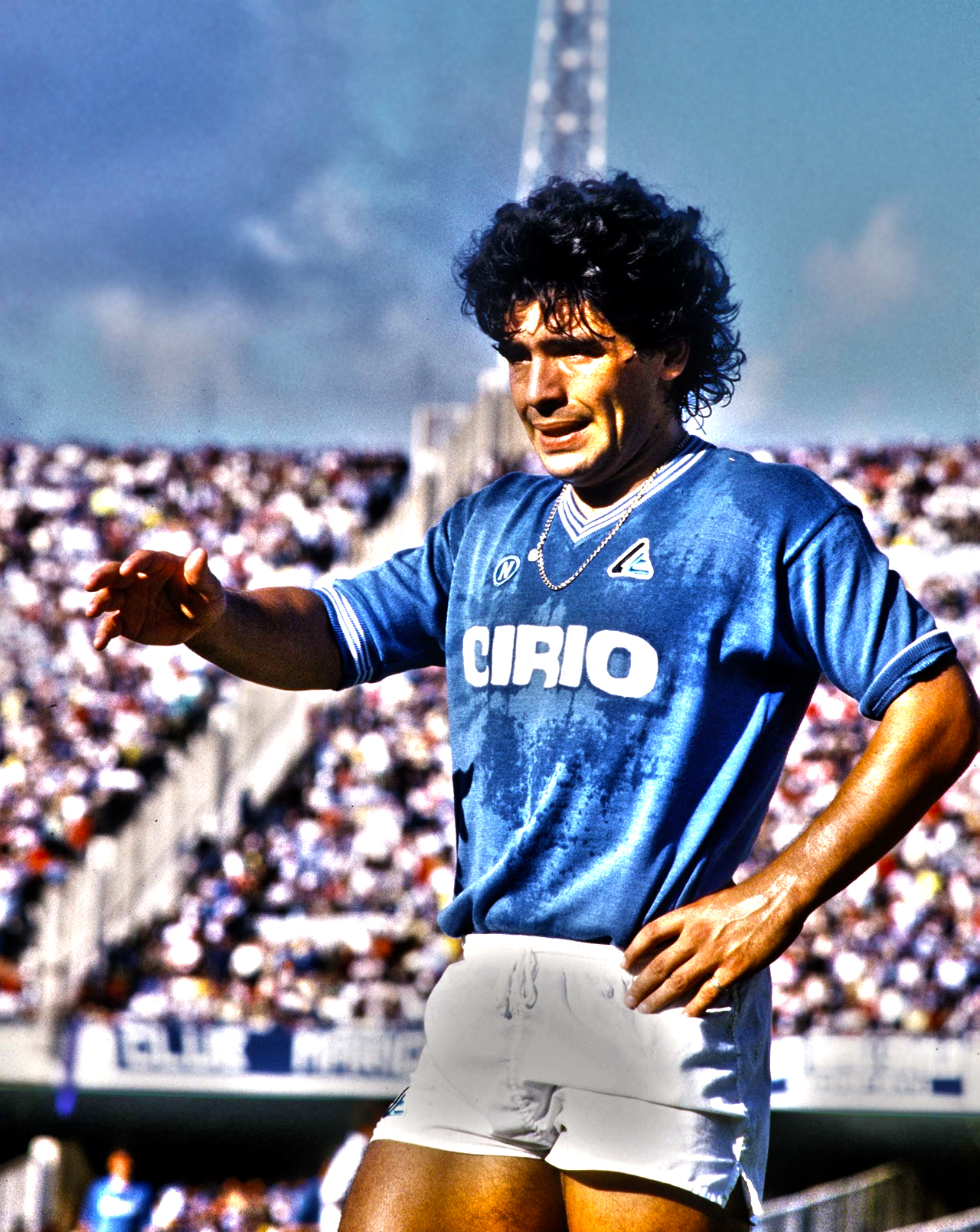 1280x1610 Maradona at Napoli, Phone