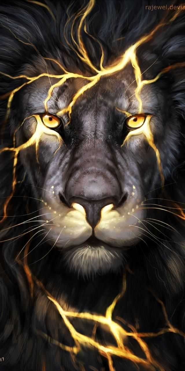 640x1280 Lion Wallpaper, Phone