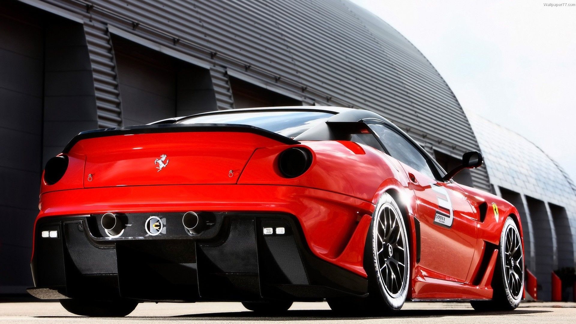 1920x1080 Ferrari, back, car, desktop, wallpaper, tagged, pixels, Desktop