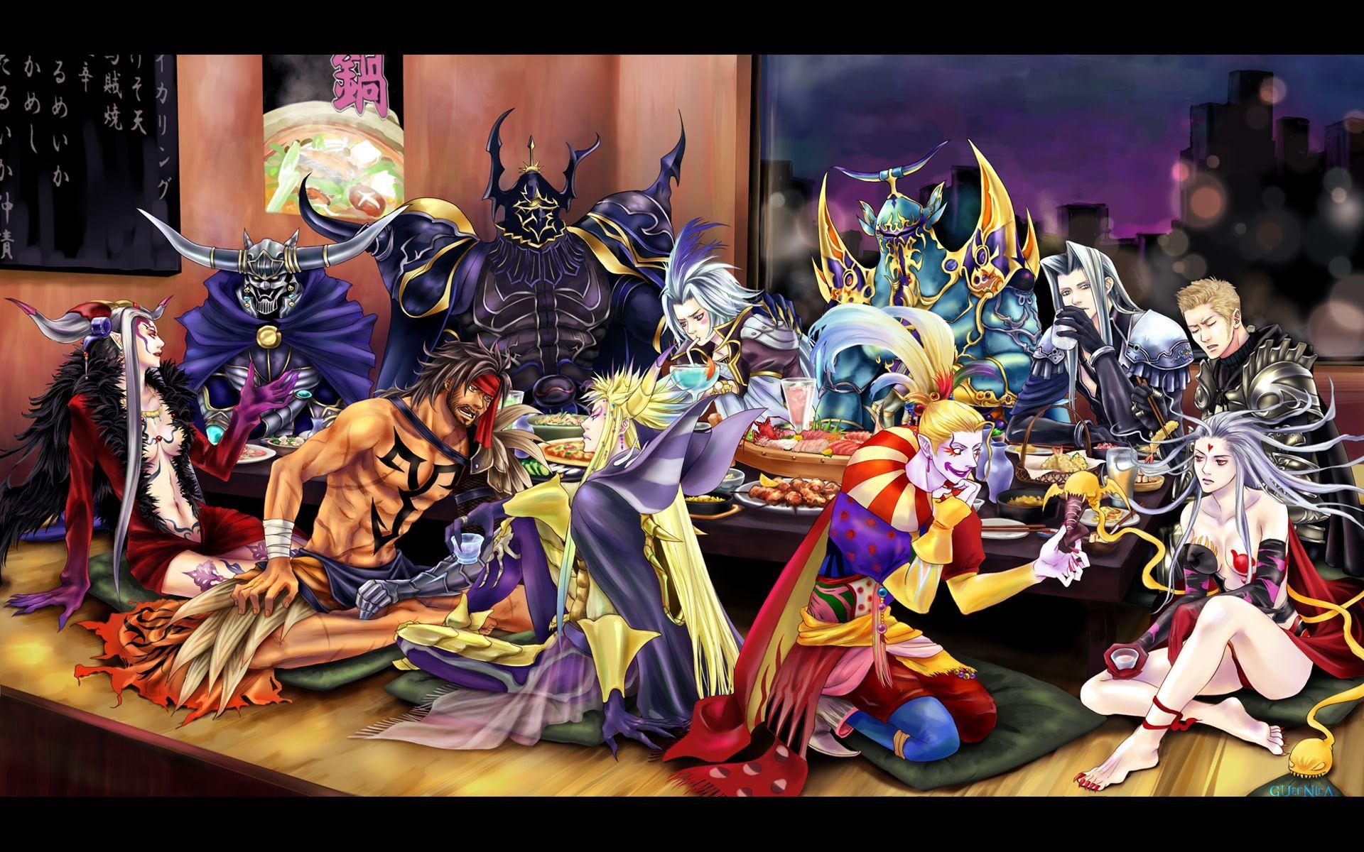 1920x1200 Download the Final Fantasy 10 Villains Wallpaper, Final Fantasy 10, Desktop