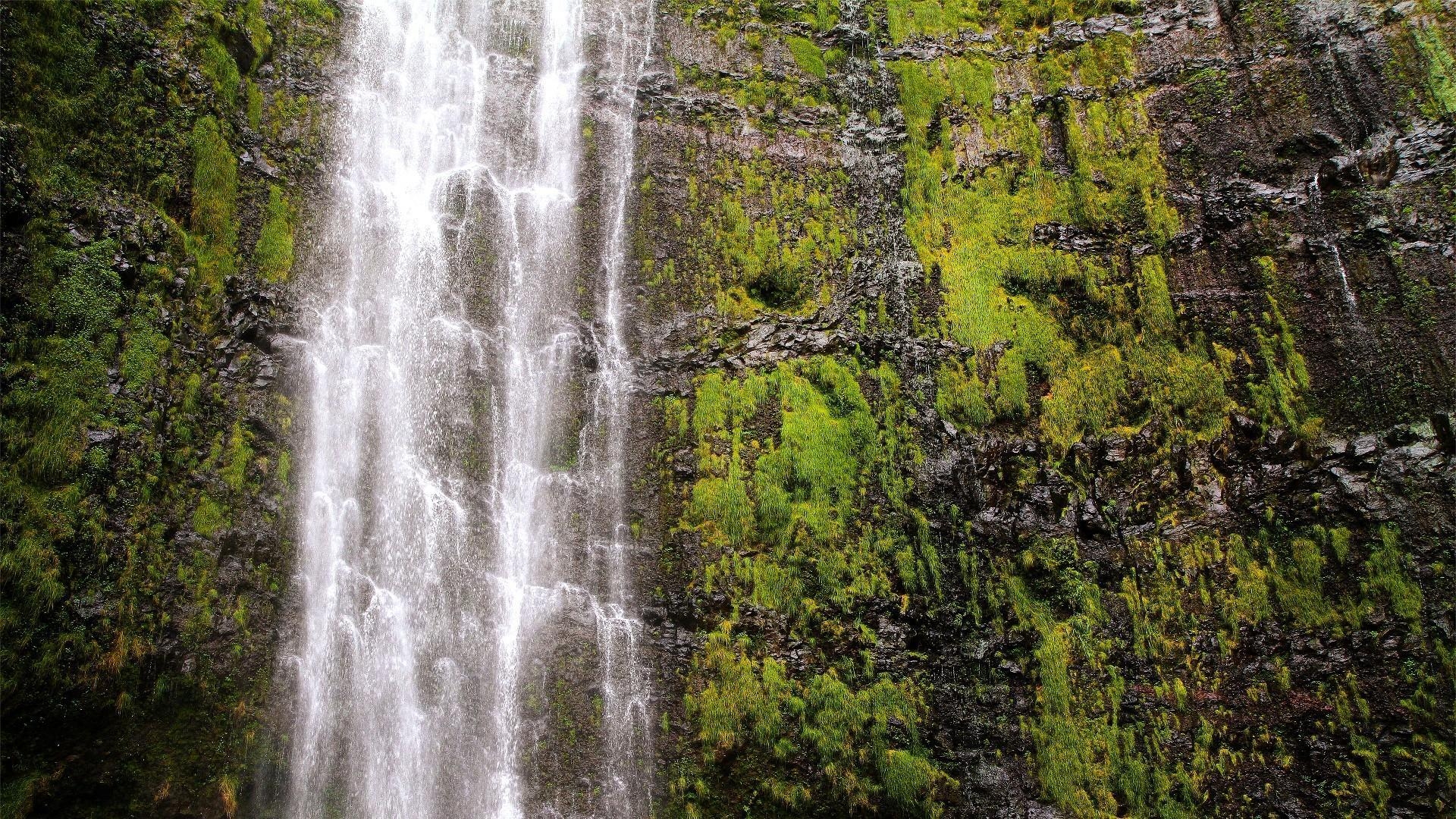 1920x1080 Nature hawaii usa waterfalls haleakala national park wallpaper, Desktop