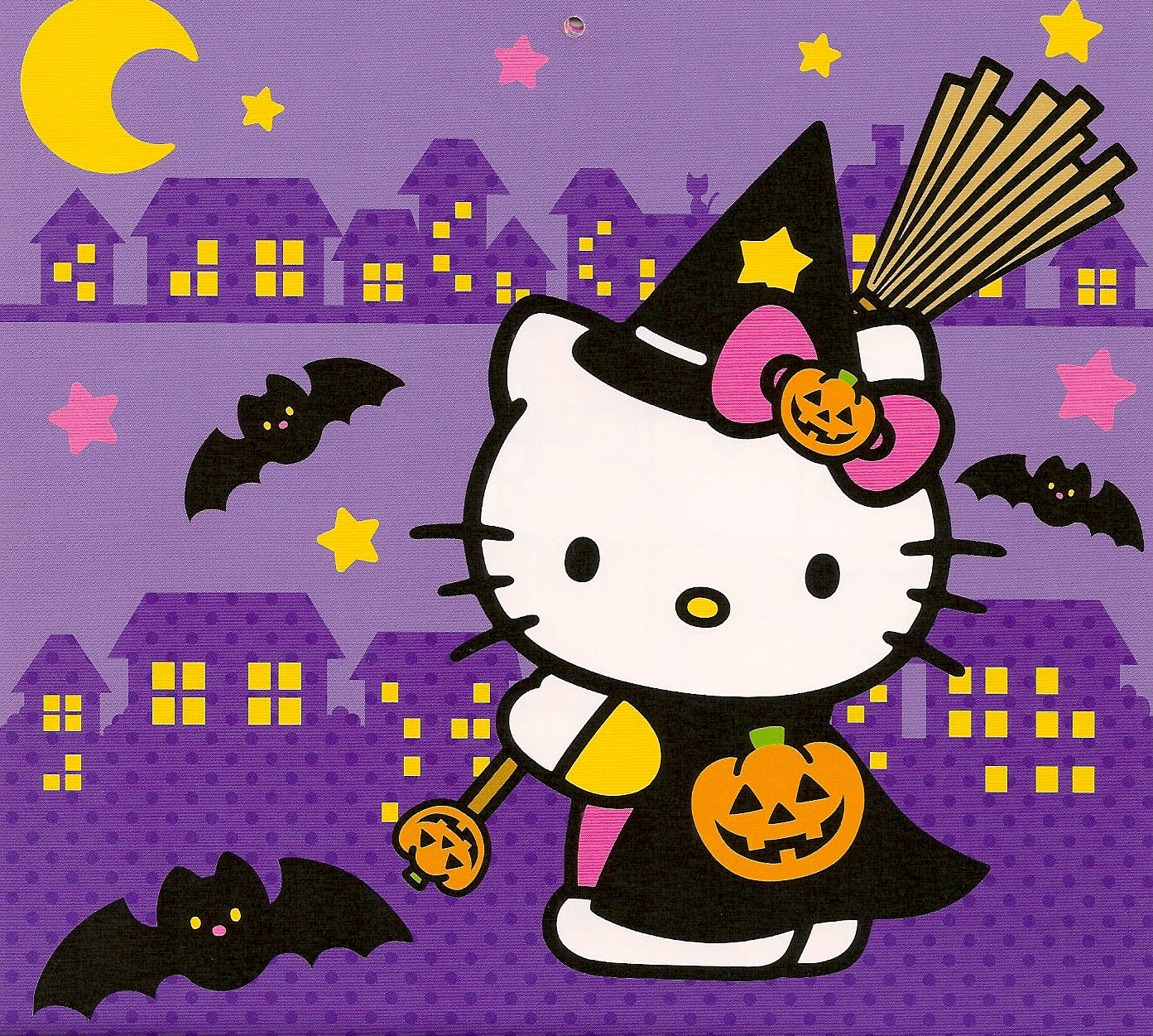 1400x1260 Hello Kitty Halloween Wallpaper, Desktop