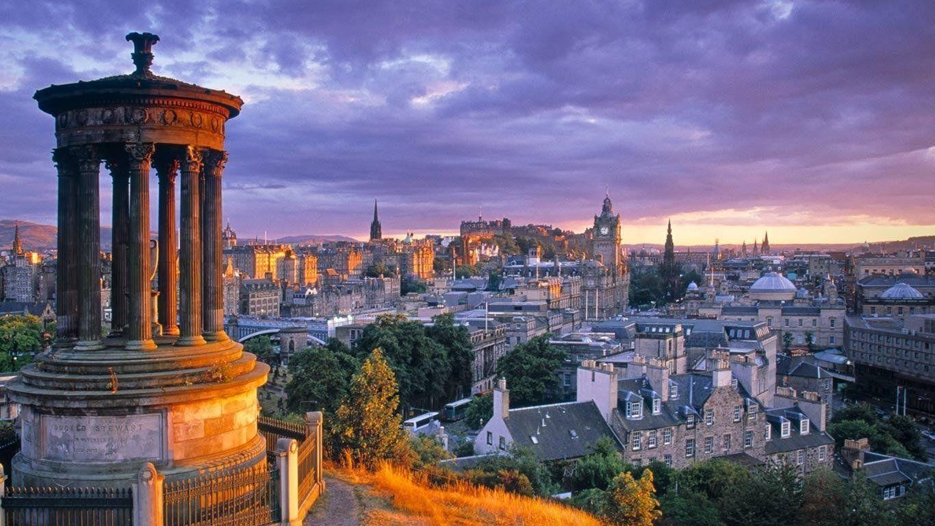 1370x770 Edinburgh HD Wallpaper, Desktop