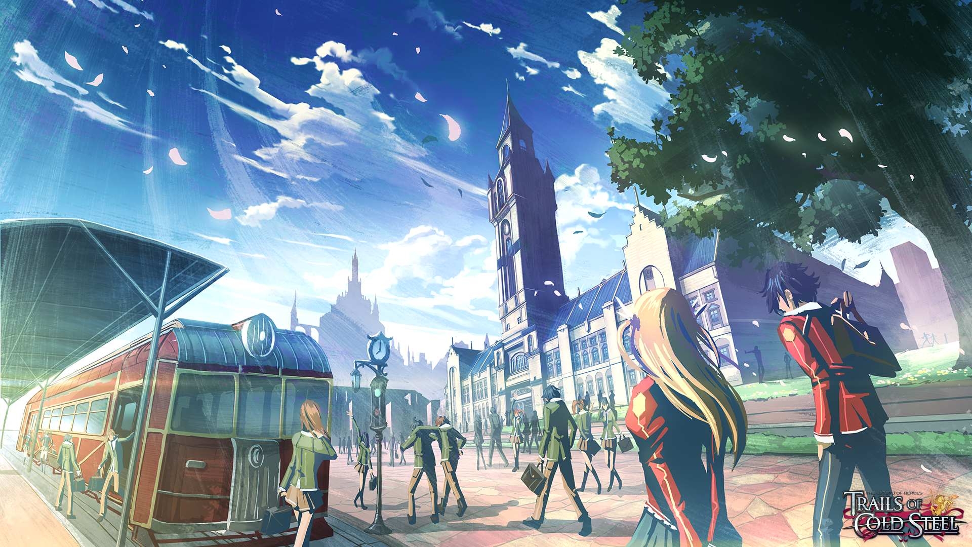 1920x1080 First day of school. Wallpaper from The Legend of Heroes: Trails, Desktop