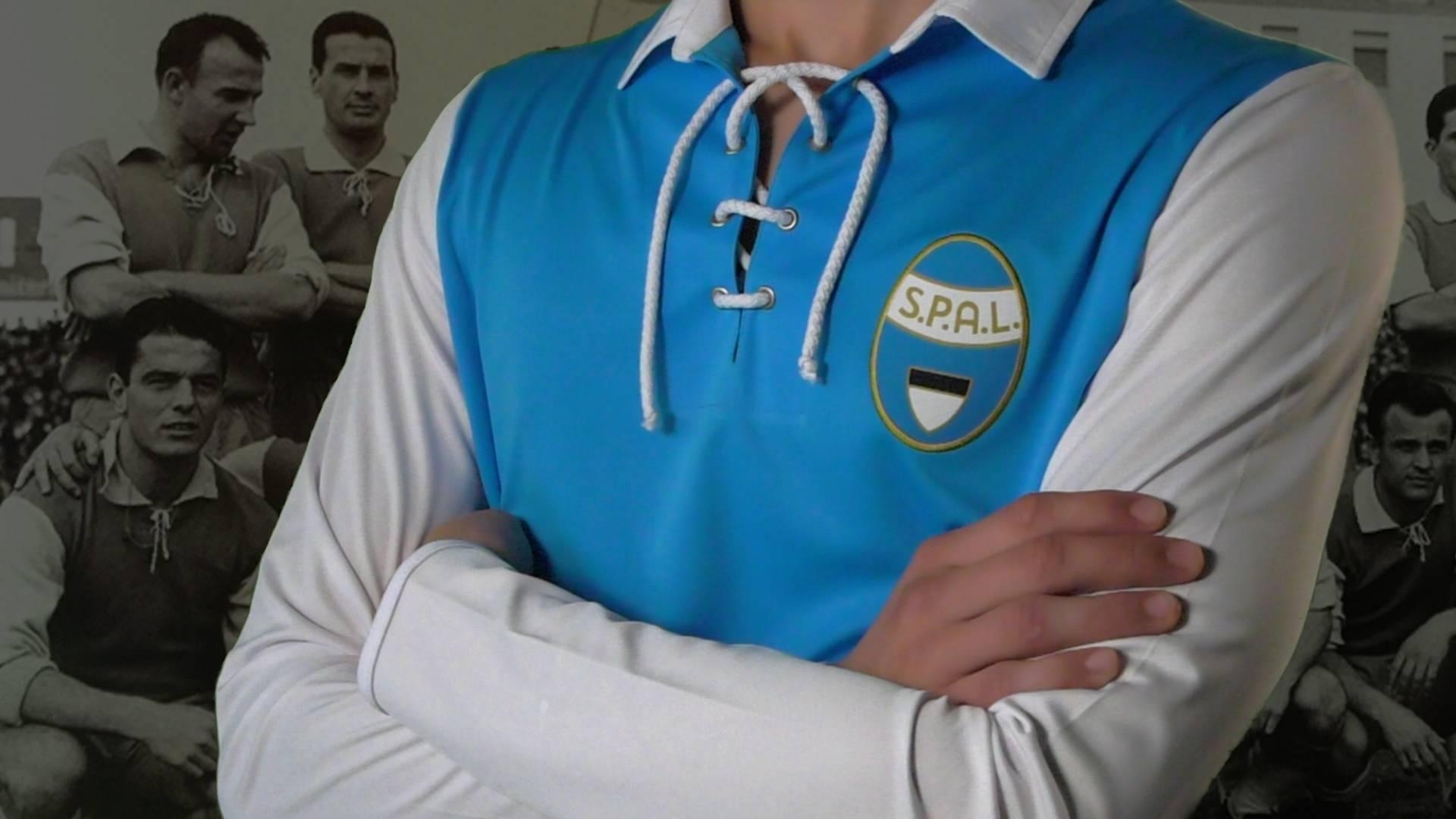 1920x1080 FOTO SPAL col Verona con la maglia celebrativa dei 110 anni, Desktop