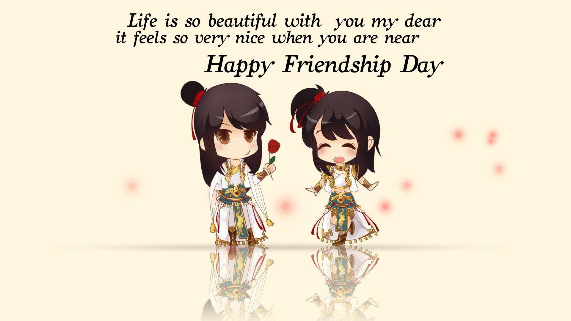 1920x1080 Best friends friendship quotes anime high definition wallpaper, Desktop