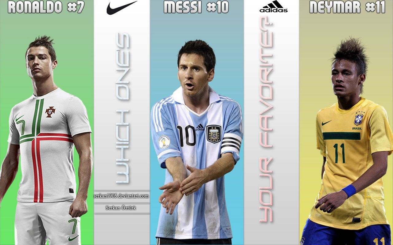 1280x800 Messi Neymar Ronaldo Wallpaper, Desktop