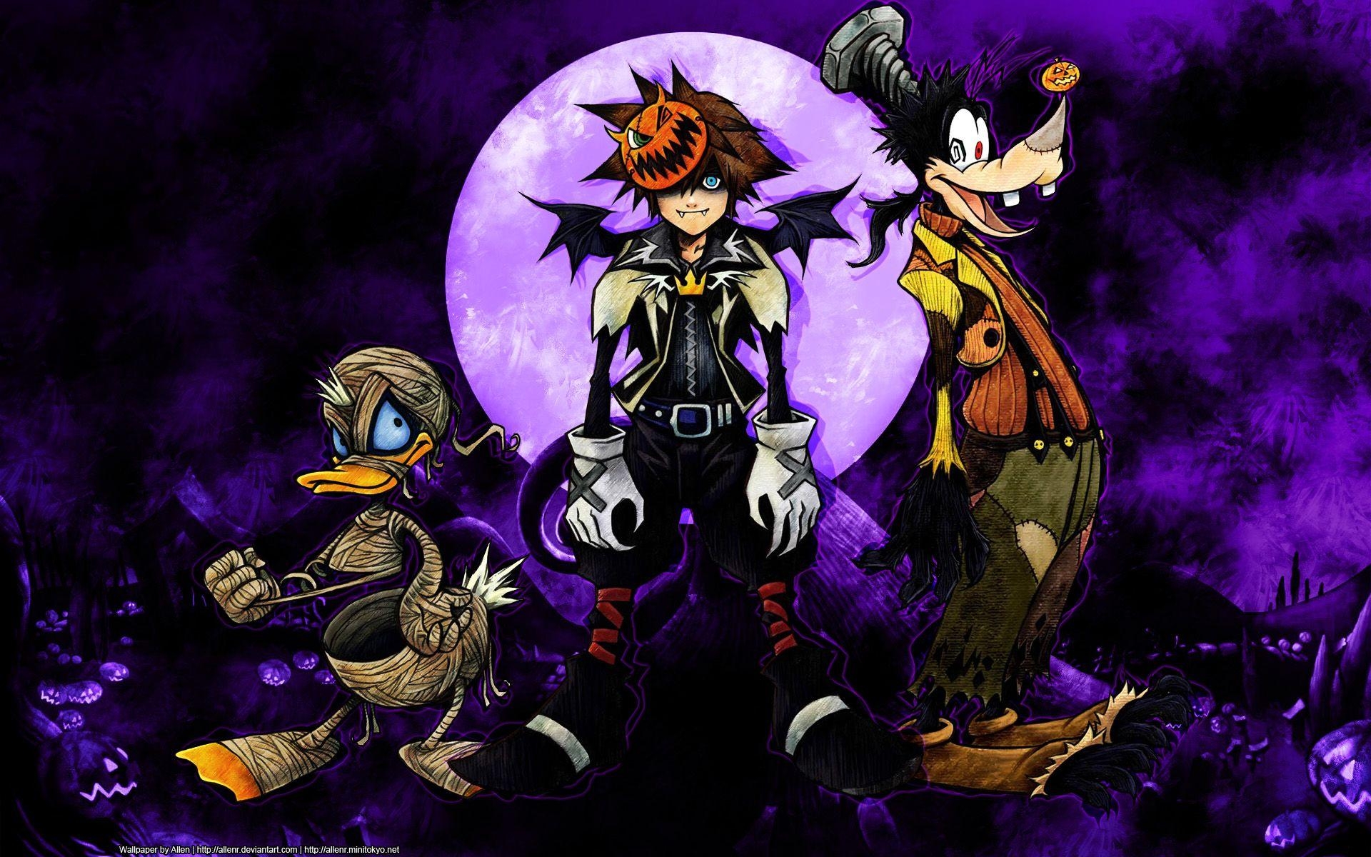 1920x1200 Kingdom Hearts disney halloween wallpaperx1200, Desktop