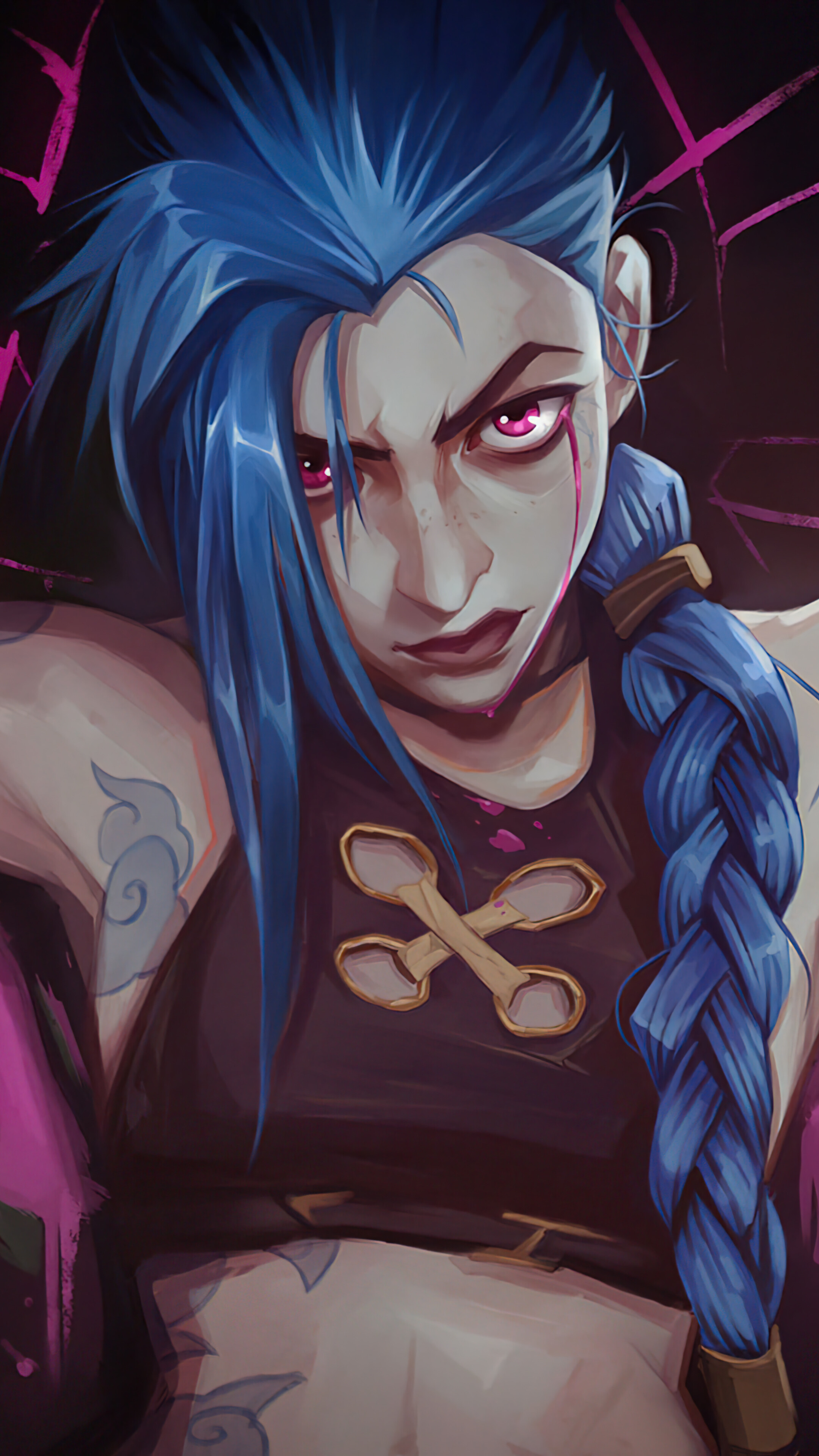 2160x3840 Arcane Jinx PC DeskK Wallpaper, Phone