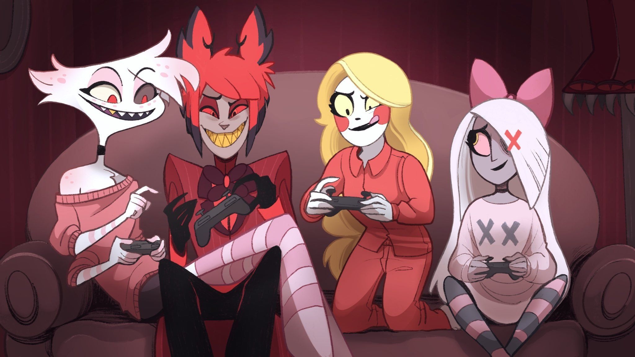 2050x1160 hazbin alastor on Tumblr, Desktop