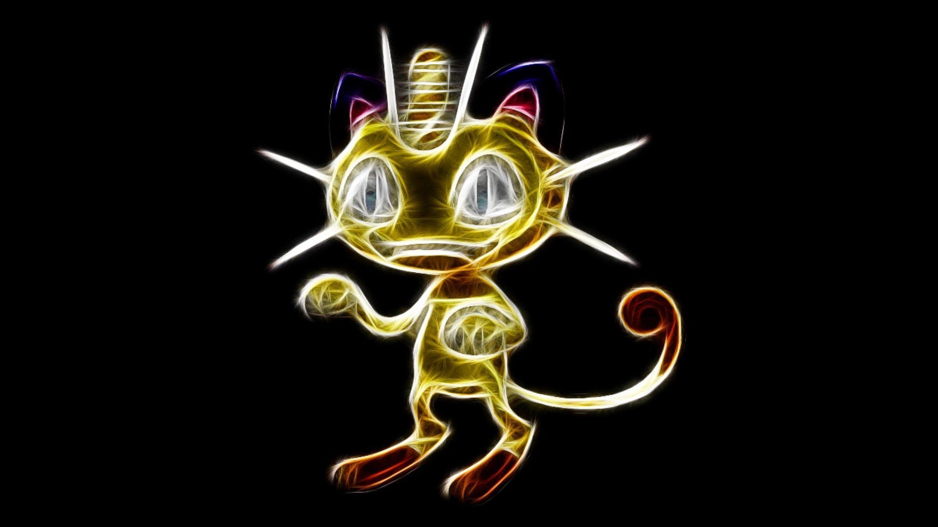 1920x1080 Meowth, Desktop