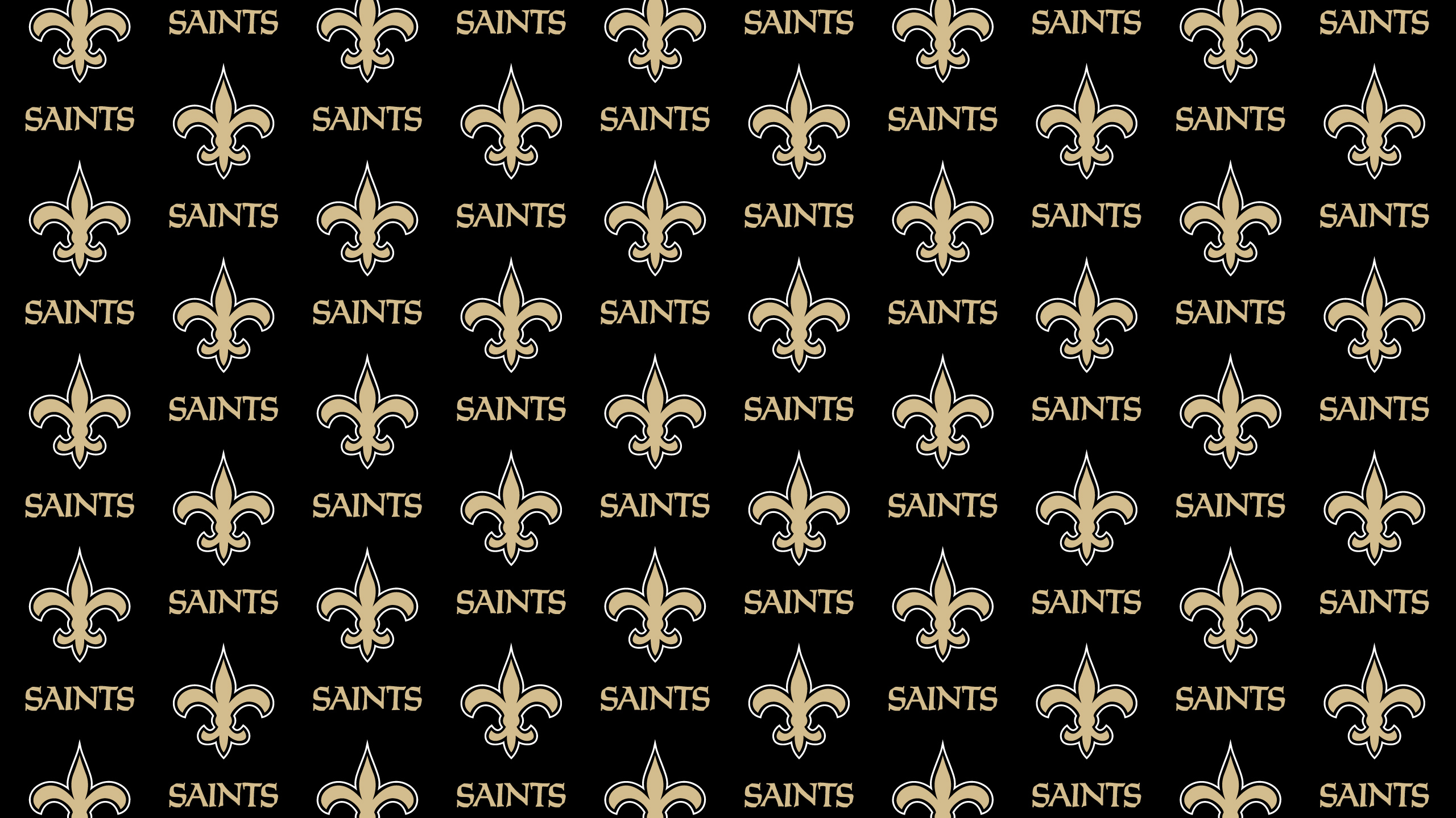 2560x1440 video conference background for Saints fans working remotely, Desktop