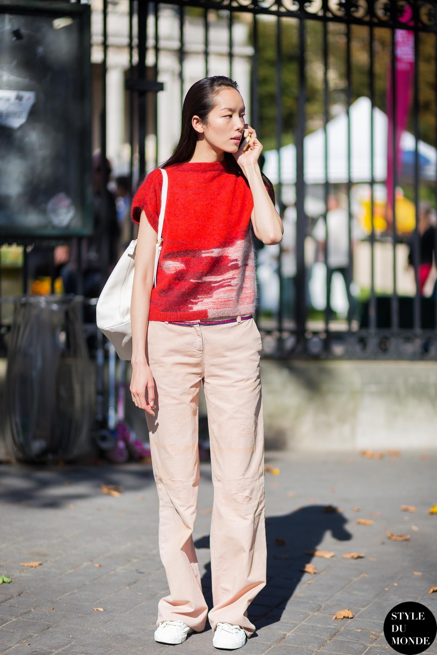 1400x2100 Fei Fei Sun DU MONDE. Street Style Street Fashion Photo, Phone